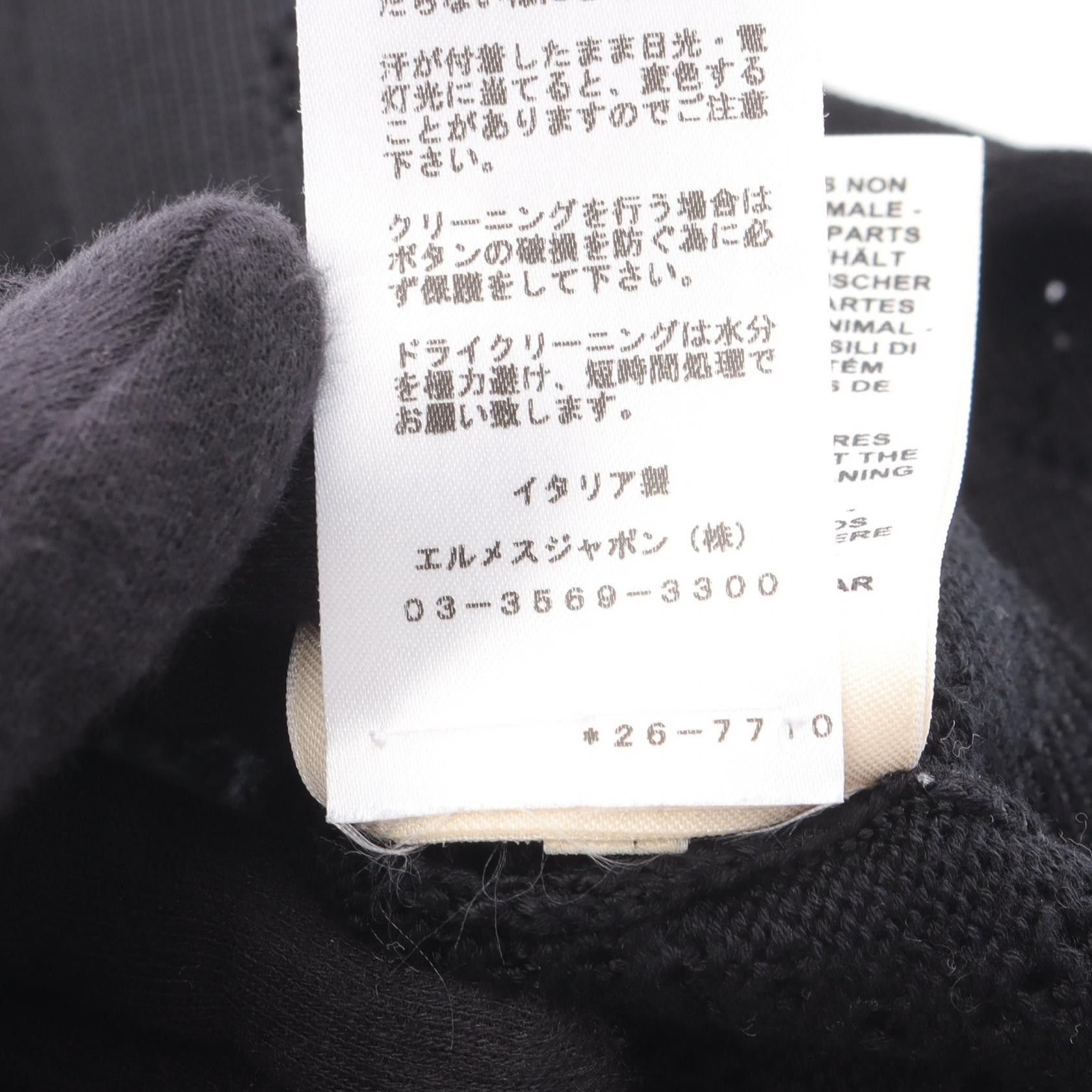 Hermes Hermes Hermes H Lift Rayon Cotton Cardigan Textile Tops DUTY FREE for USA Size ONE SIZE - 5 Thumbnail