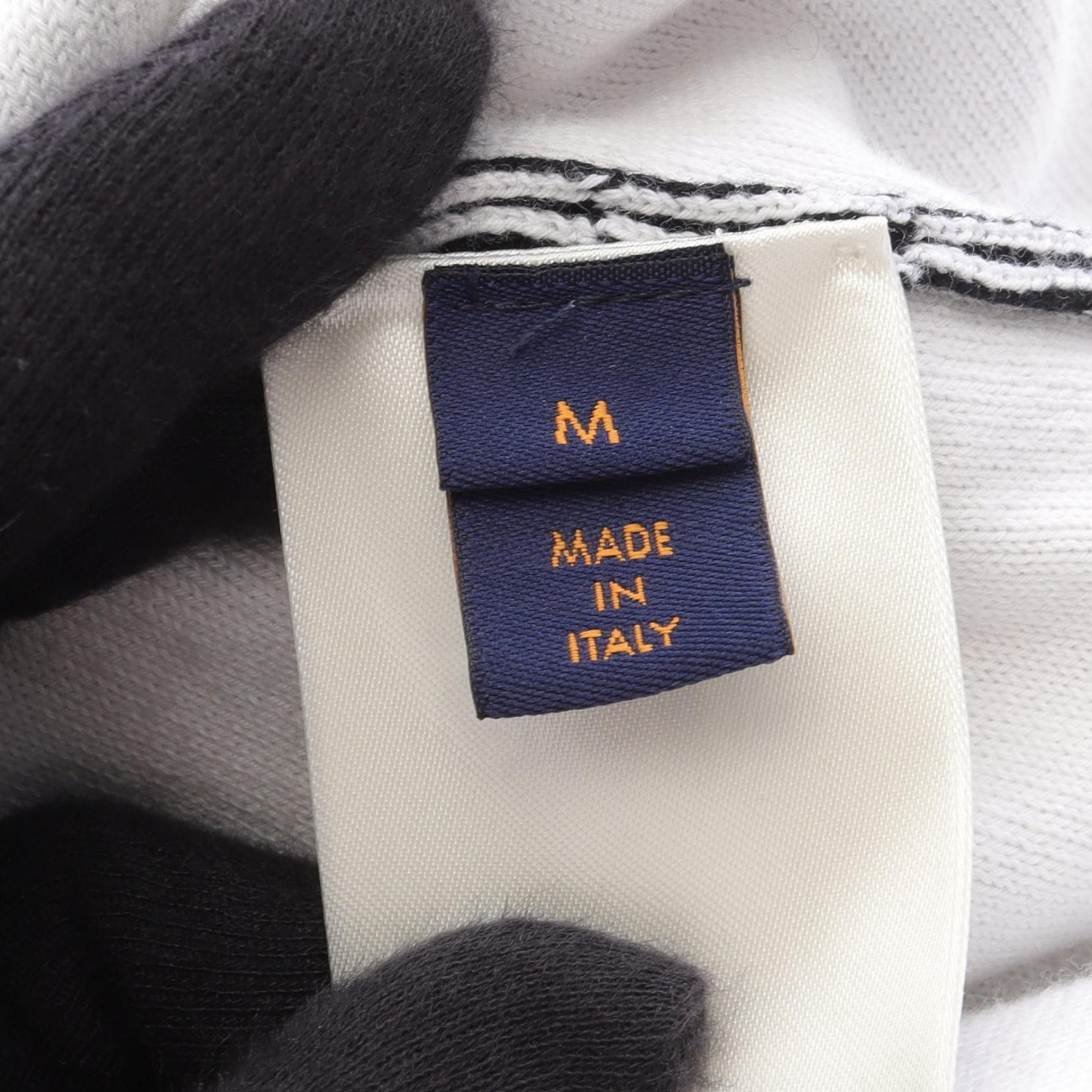 Louis Vuitton Louis Vuitton Louis Vuitton Gradient Monogram Cotton Knit Textile Tops RM241QUSOHQN42W DUTY FREE for USA Size ONE SIZE - 4 Thumbnail