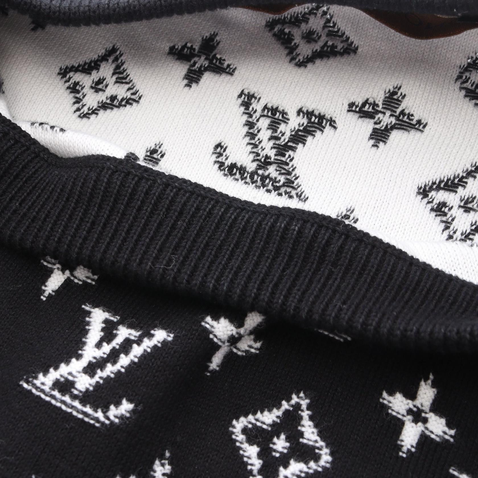 Louis Vuitton Louis Vuitton Louis Vuitton Gradient Monogram Cotton Knit Textile Tops RM241QUSOHQN42W DUTY FREE for USA Size ONE SIZE - 6 Thumbnail
