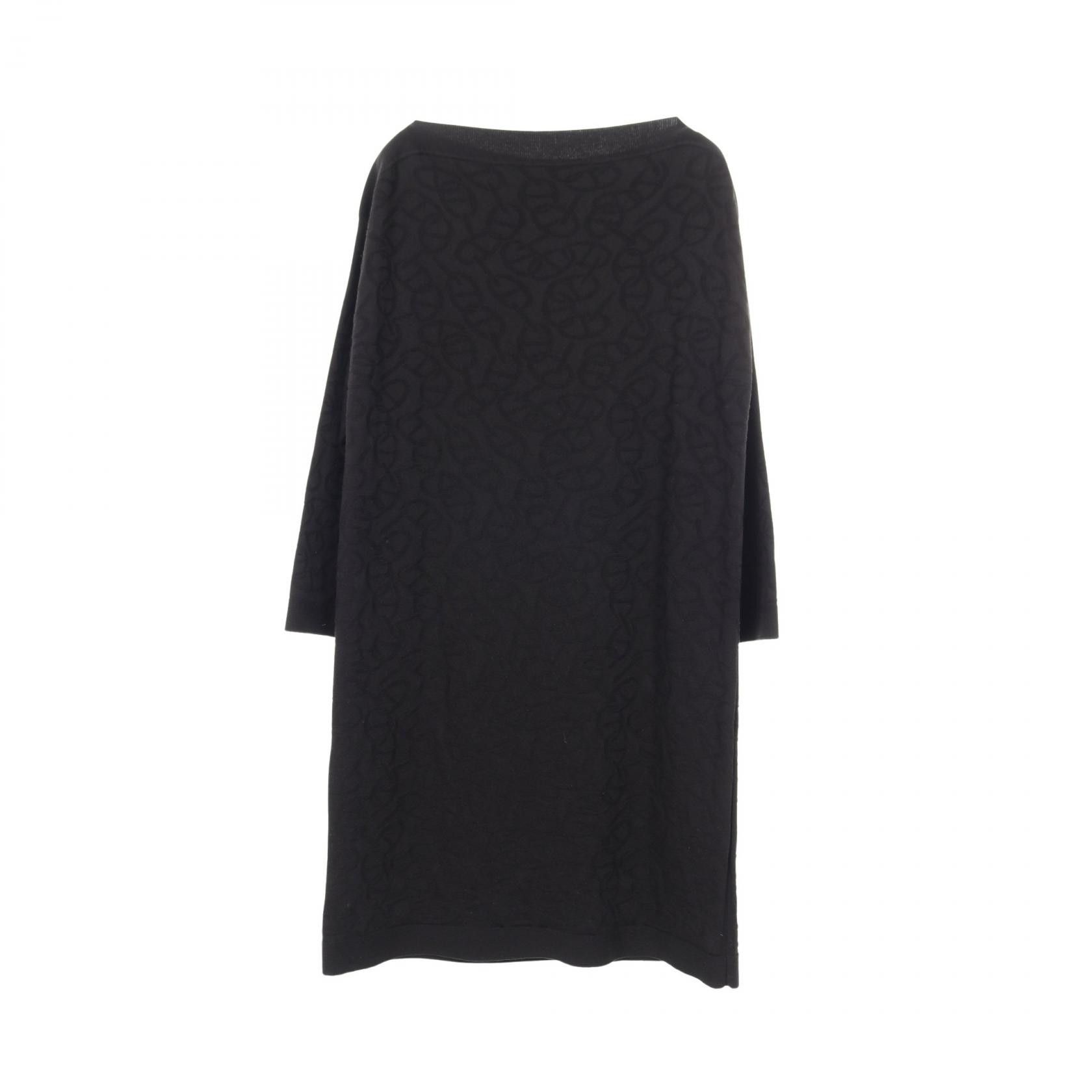 Hermes Hermes Hermes Twillene Chaine dAncre Silk Cotton Dress Textile Dresses DUTY FREE for USA Size ONE SIZE - 2 Thumbnail