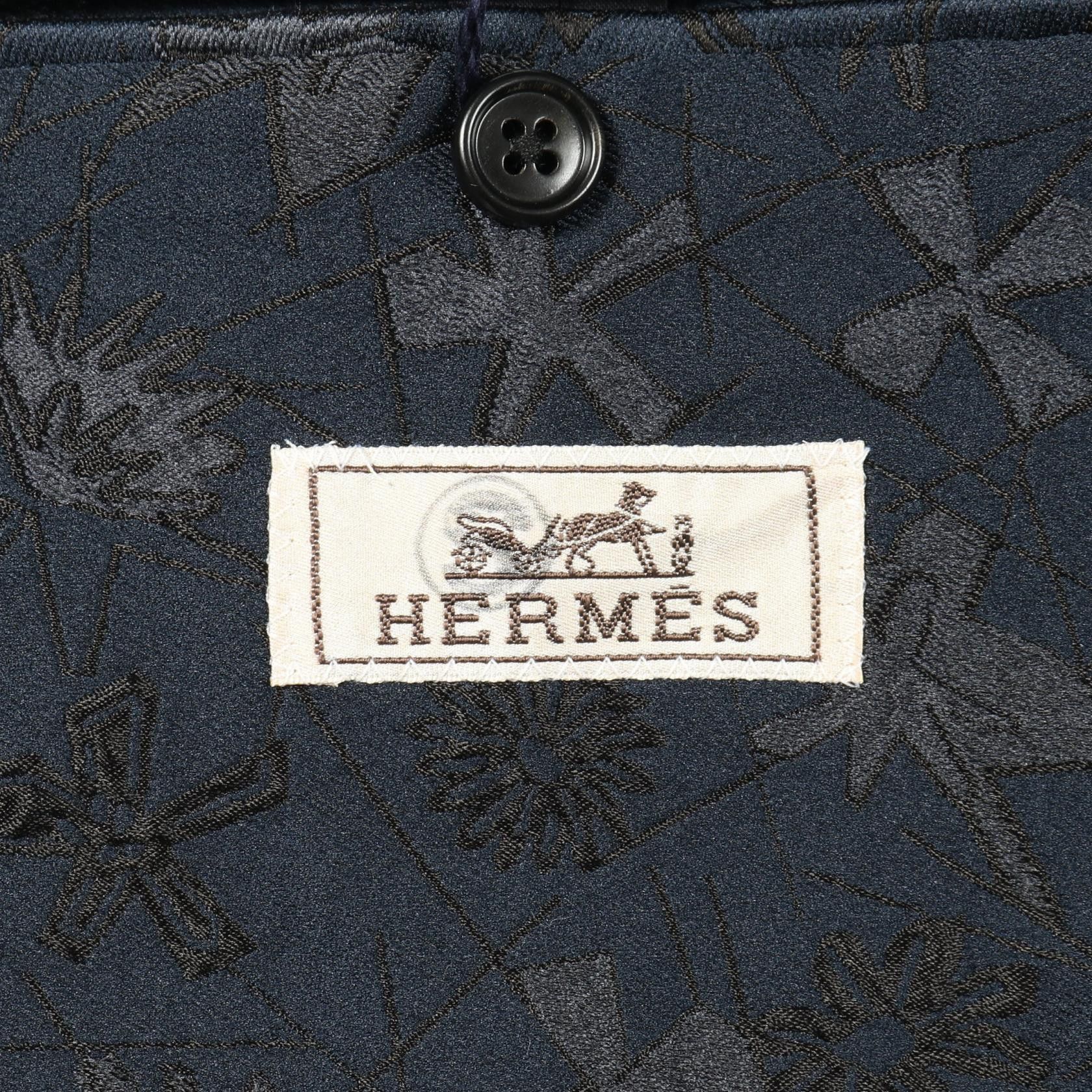 Hermes Hermes Hermes Silk Polyester Tailored Jacket Textile Outerwear DUTY FREE for USA Size ONE SIZE - 3 Thumbnail