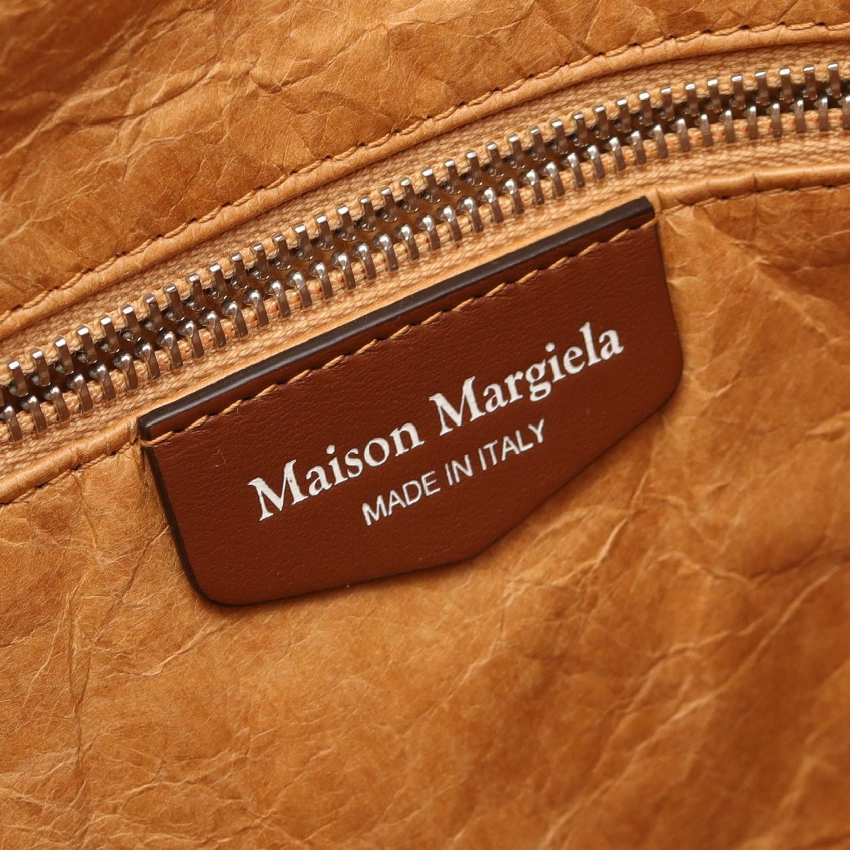 Maison Margiela Maison Margiela Maison Margiela Paper M Wool Leather Shoulder Bag Textile Shoulder Bag DUTY FREE for USA Size ONE SIZE - 4 Thumbnail