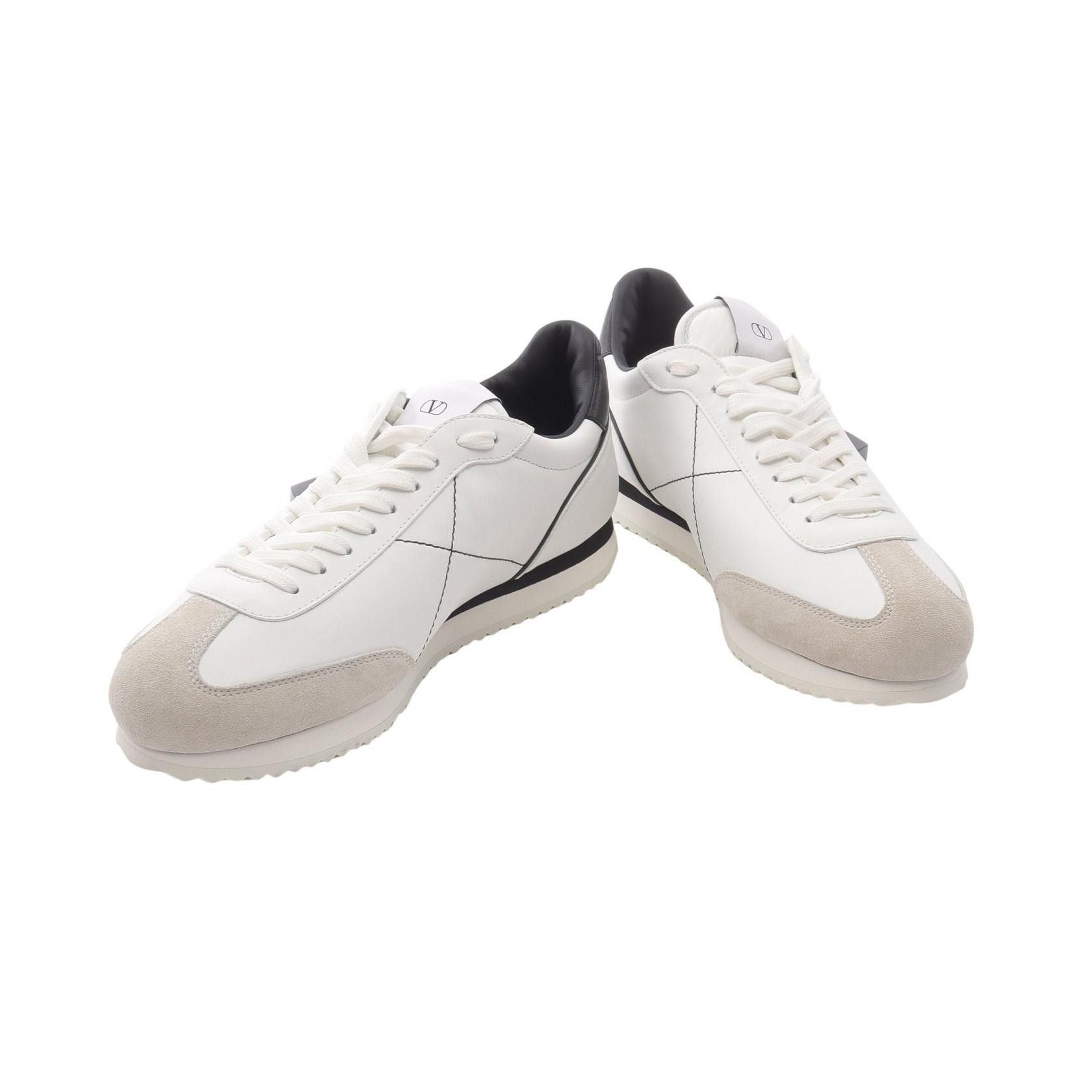 Valentino Valentino Valentino Garavani Rockstud leather suede sneakers Leather Shoes 2Y2S0G51 DUTY FREE for USA Size ONE SIZE - 3 Thumbnail