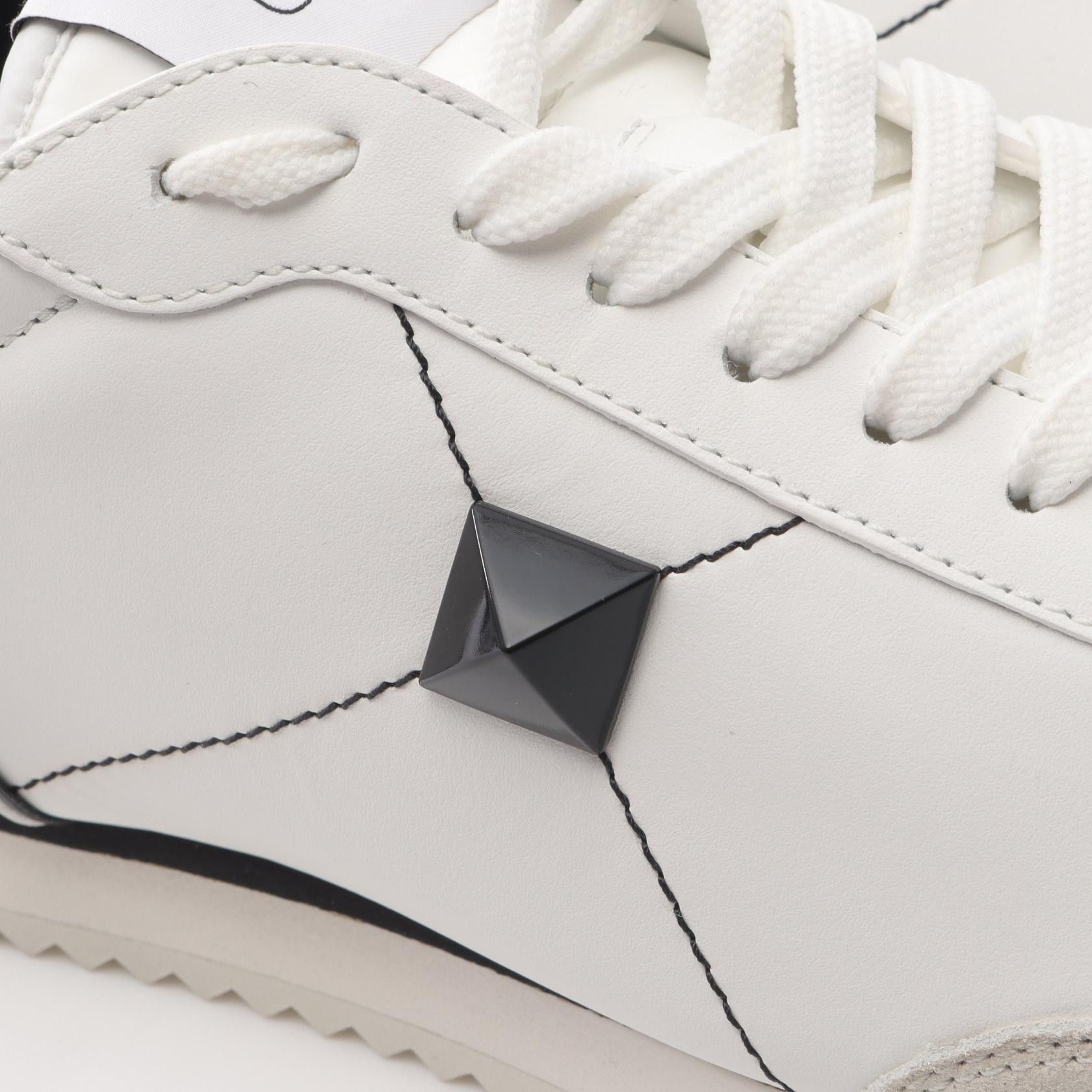Valentino Valentino Valentino Garavani Rockstud leather suede sneakers Leather Shoes 2Y2S0G51 DUTY FREE for USA Size ONE SIZE - 8 Thumbnail