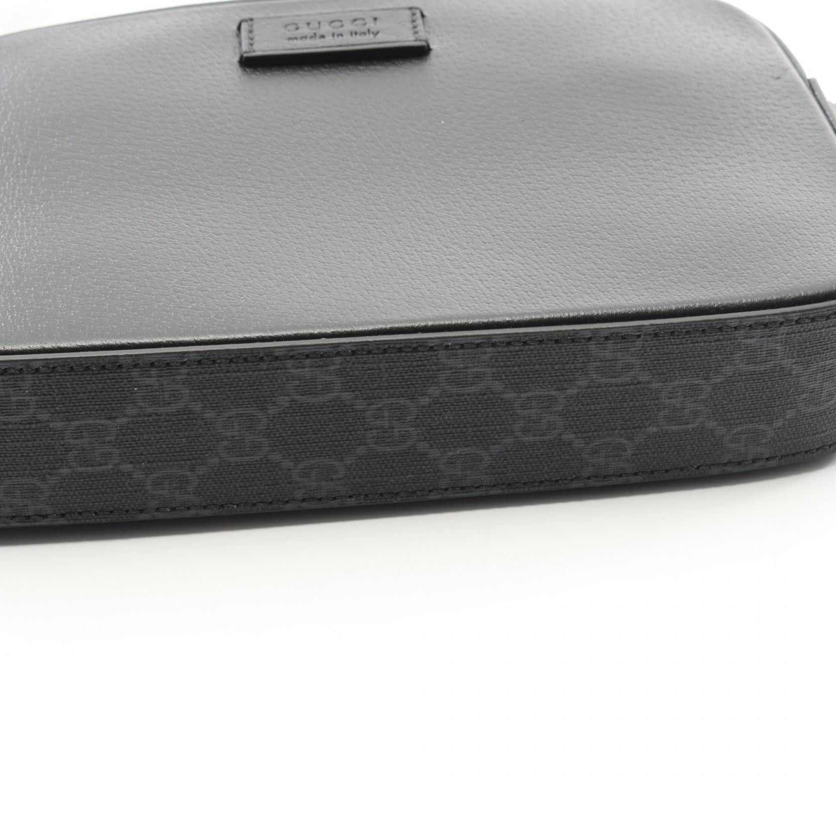 Gucci Gucci Gucci GG Small Crossbody Leather PVC Coated Canvas Shoulder Bag Leather Crossbody Bag 795465FADJK1000 DUTY FREE for USA Size ONE SIZE - 5 Thumbnail