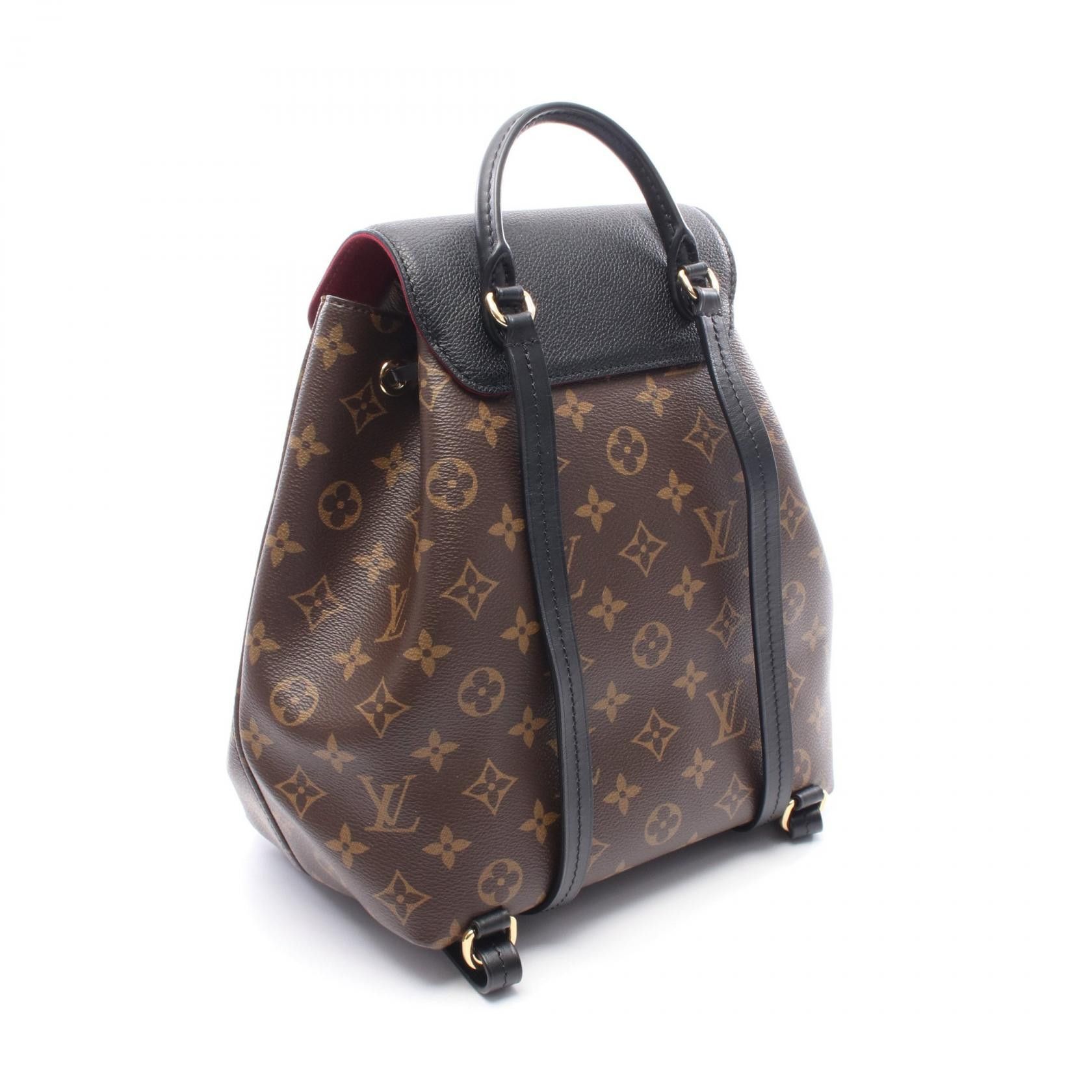 Louis Vuitton Louis Vuitton Louis Vuitton Montsouris NM PM Monogram Coated Canvas Backpack Textile Backpack M45515 DUTY FREE for USA Size ONE SIZE - 2 Thumbnail