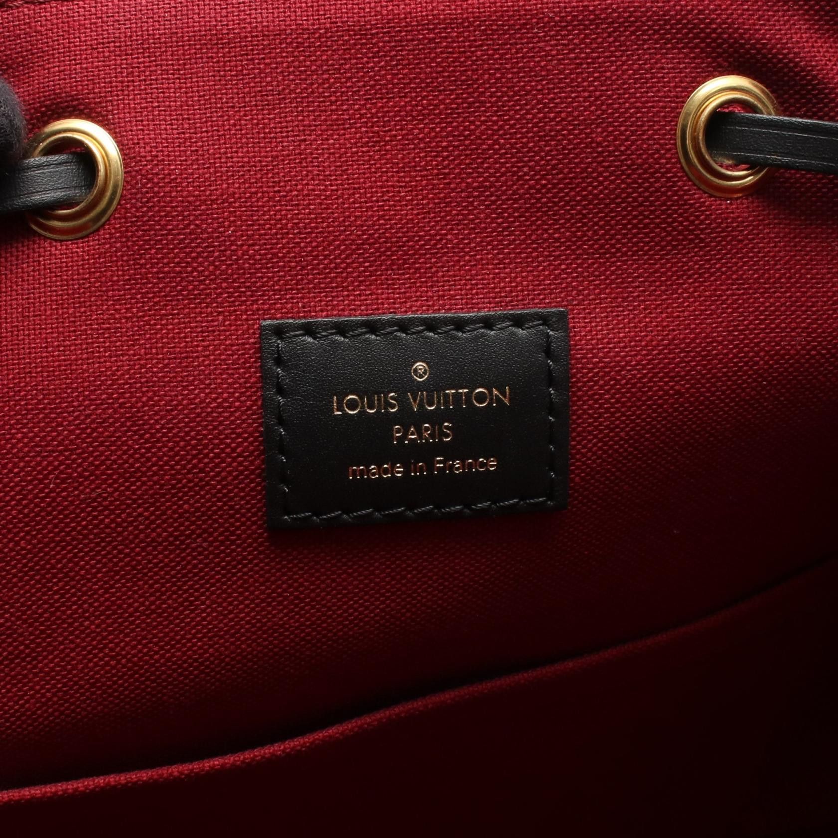 Louis Vuitton Louis Vuitton Louis Vuitton Montsouris NM PM Monogram Coated Canvas Backpack Textile Backpack M45515 DUTY FREE for USA Size ONE SIZE - 4 Thumbnail
