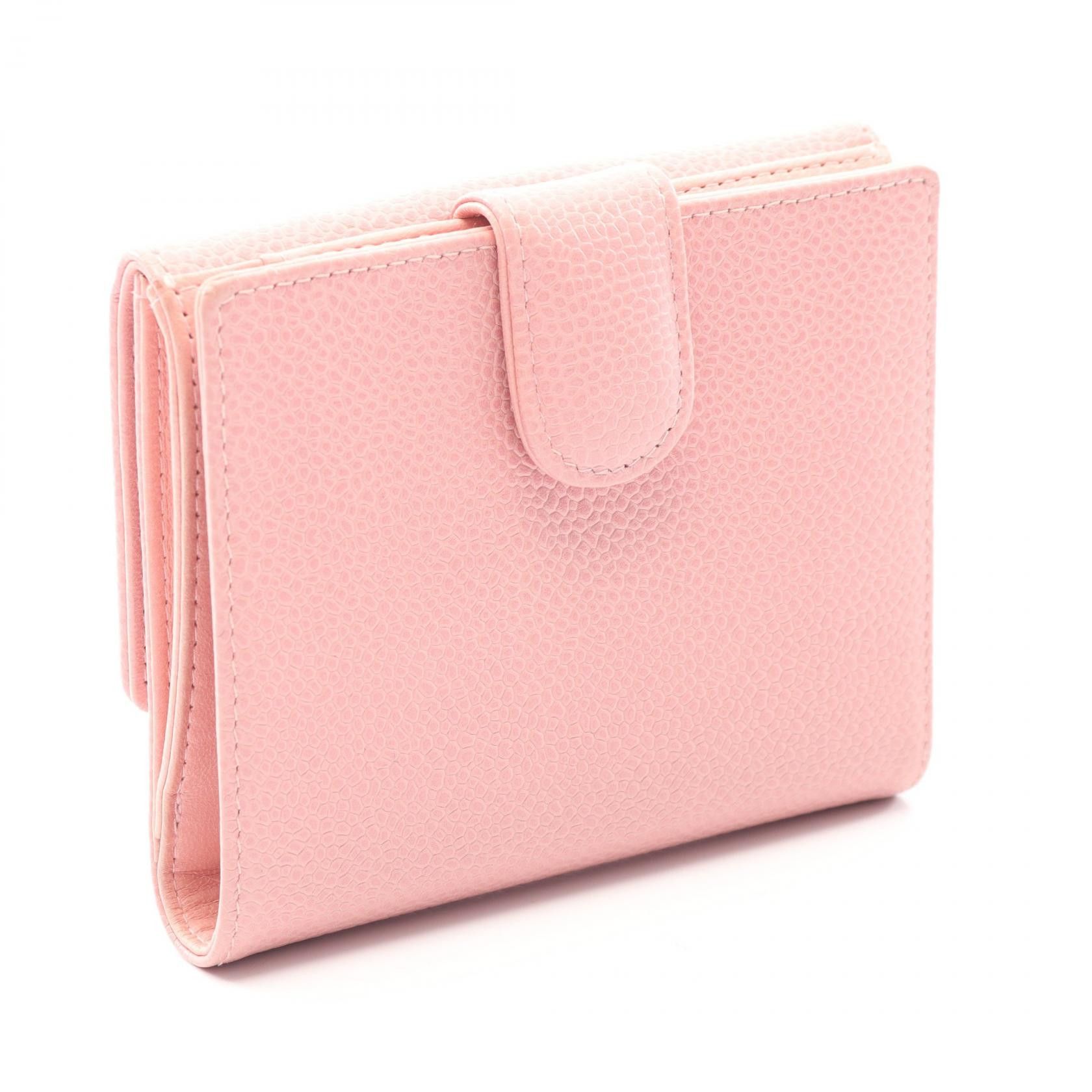 Chanel Chanel Chanel Coco Mark Calfskin Wallet Leather Short Wallet DUTY FREE for USA Size ONE SIZE - 2 Thumbnail