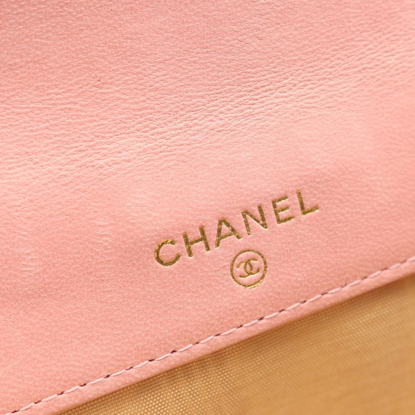 Chanel Chanel Chanel Coco Mark Calfskin Wallet Leather Short Wallet DUTY FREE for USA Size ONE SIZE - 5 Thumbnail
