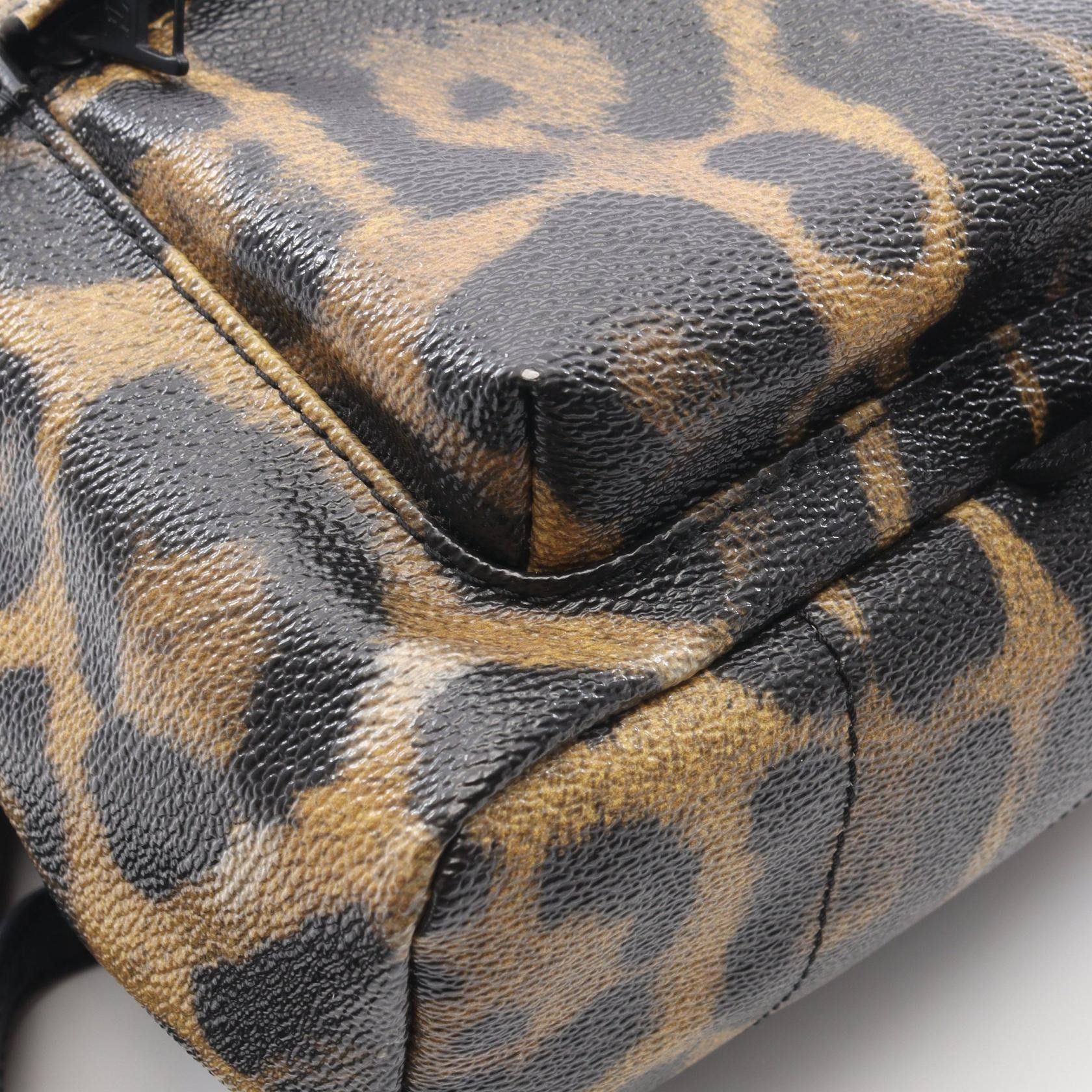 Louis Vuitton Louis Vuitton Louis Vuitton Palm Springs PM PVC Coated Canvas Leather Backpack Textile Backpack M52020 DUTY FREE for USA Size ONE SIZE - 6 Thumbnail