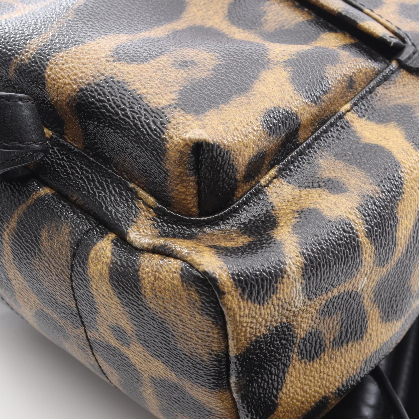 Louis Vuitton Louis Vuitton Louis Vuitton Palm Springs PM PVC Coated Canvas Leather Backpack Textile Backpack M52020 DUTY FREE for USA Size ONE SIZE - 7 Thumbnail