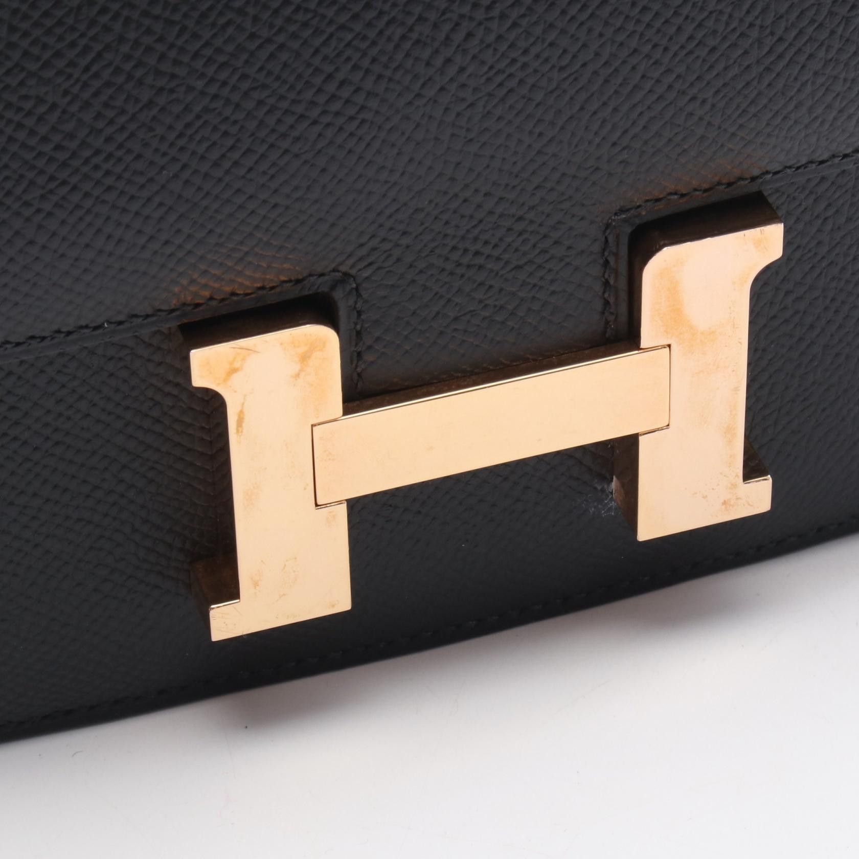 Hermes Hermes Hermes Constance3 Mini shoulder bag Leather Shoulder Bag Y2020 DUTY FREE for USA Size ONE SIZE - 6 Thumbnail