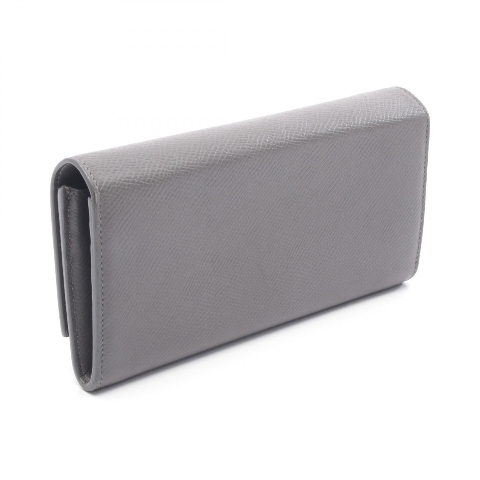Celine Celine CELINE Large Flap Wallet Leather Long Wallet Leather Long Wallet 10B563BEL DUTY FREE for USA Size ONE SIZE - 2 Thumbnail