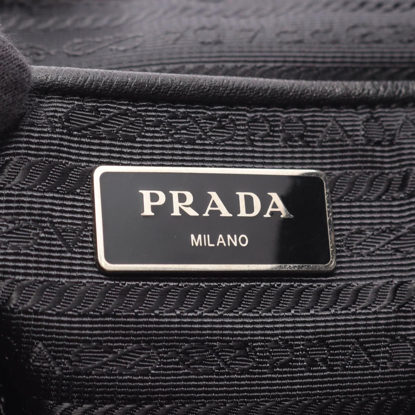 Prada Prada Prada Nylon Saffiano Leather Backpack Textile Backpack DUTY FREE for USA Size ONE SIZE - 4 Thumbnail