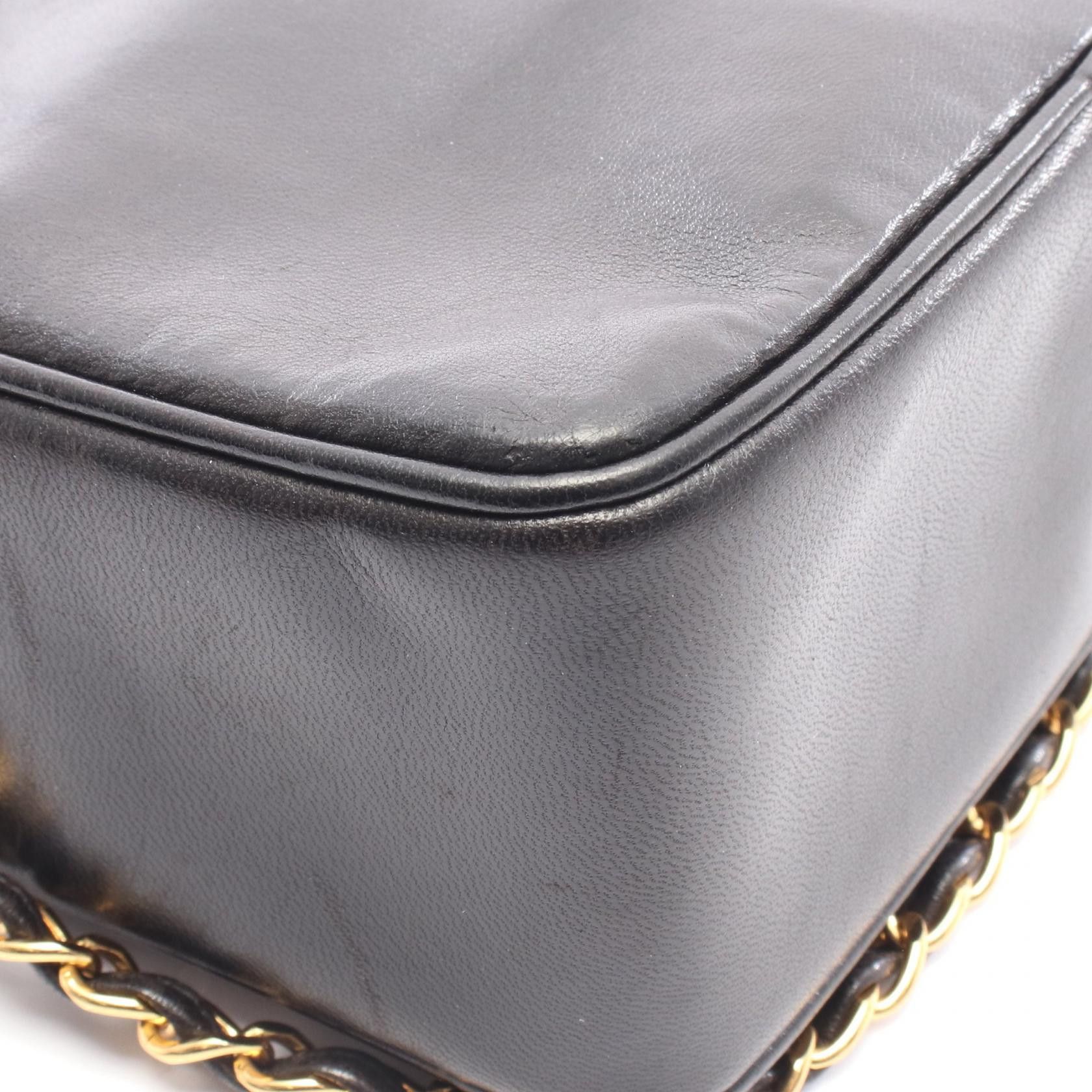 Chanel Chanel Chanel Triple Coco Mark Lambskin Shoulder Bag Leather Shoulder Bag DUTY FREE for USA Size ONE SIZE - 9 Thumbnail