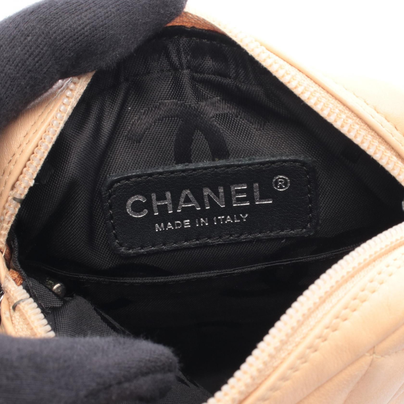 Chanel Chanel Chanel Cambon Line Leather Shoulder Bag Leather Shoulder Bag DUTY FREE for USA Size ONE SIZE - 4 Thumbnail
