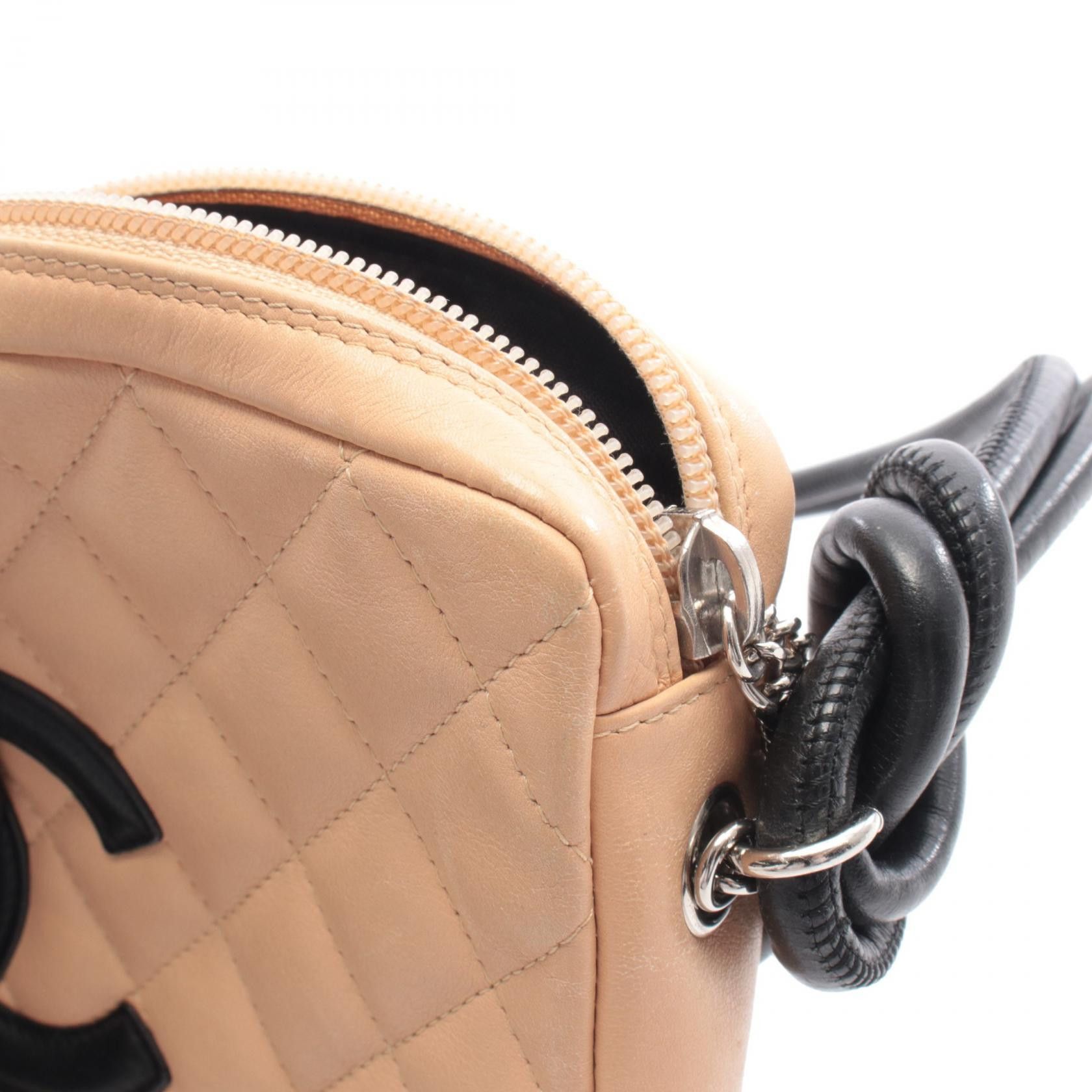 Chanel Chanel Chanel Cambon Line Leather Shoulder Bag Leather Shoulder Bag DUTY FREE for USA Size ONE SIZE - 8 Thumbnail
