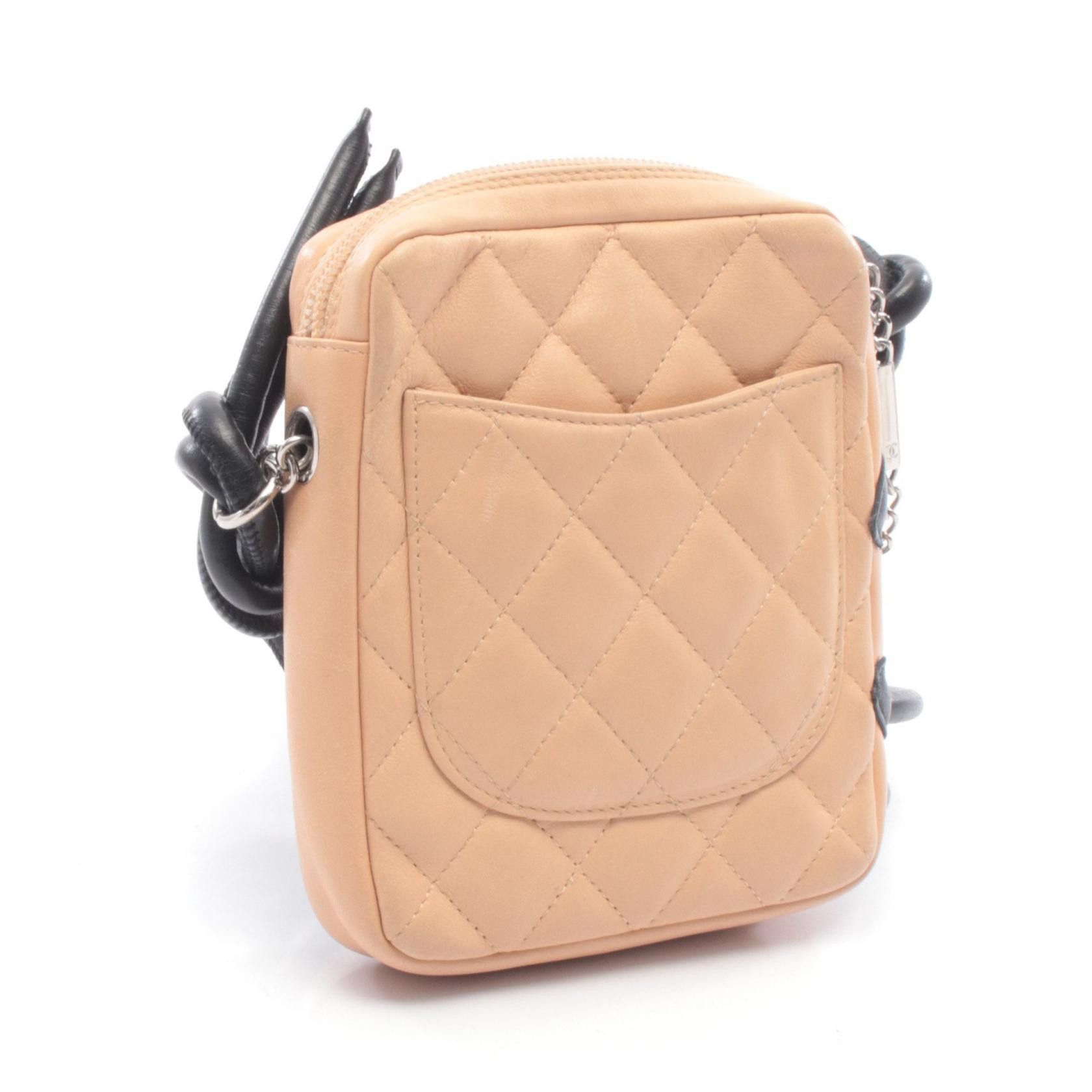 Chanel Chanel Chanel Cambon Line Leather Shoulder Bag Leather Shoulder Bag DUTY FREE for USA Size ONE SIZE - 2 Thumbnail