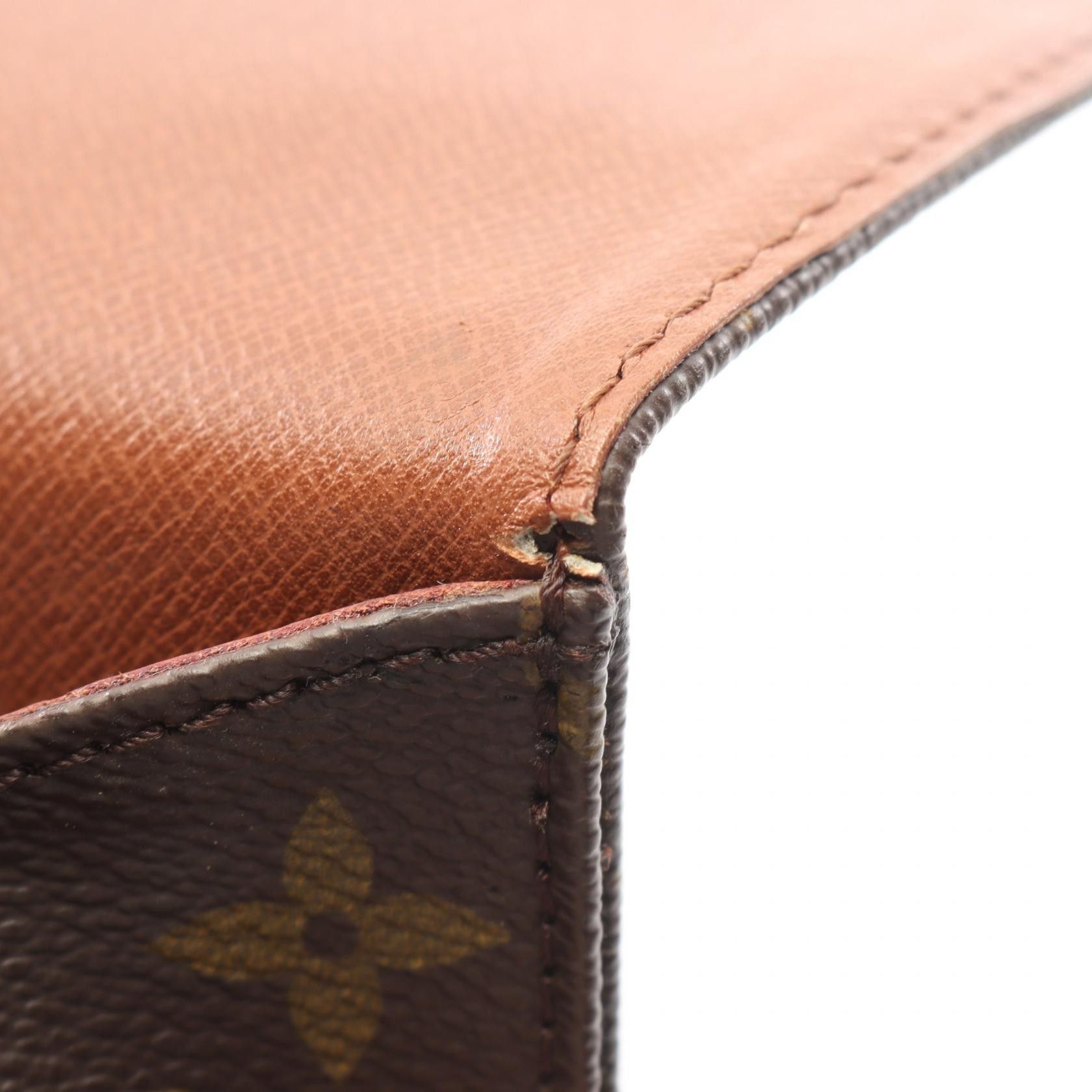 Louis Vuitton Louis Vuitton Louis Vuitton Cartouchiere GM Monogram Coated Canvas Shoulder Bag Textile Shoulder Bag M51252 DUTY FREE for USA Size ONE SIZE - 6 Thumbnail