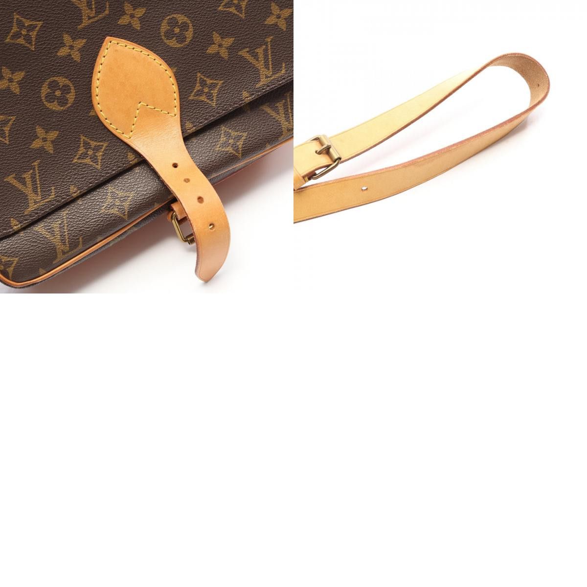 Louis Vuitton Louis Vuitton Louis Vuitton Cartouchiere GM Monogram Coated Canvas Shoulder Bag Textile Shoulder Bag M51252 DUTY FREE for USA Size ONE SIZE - 10 Thumbnail
