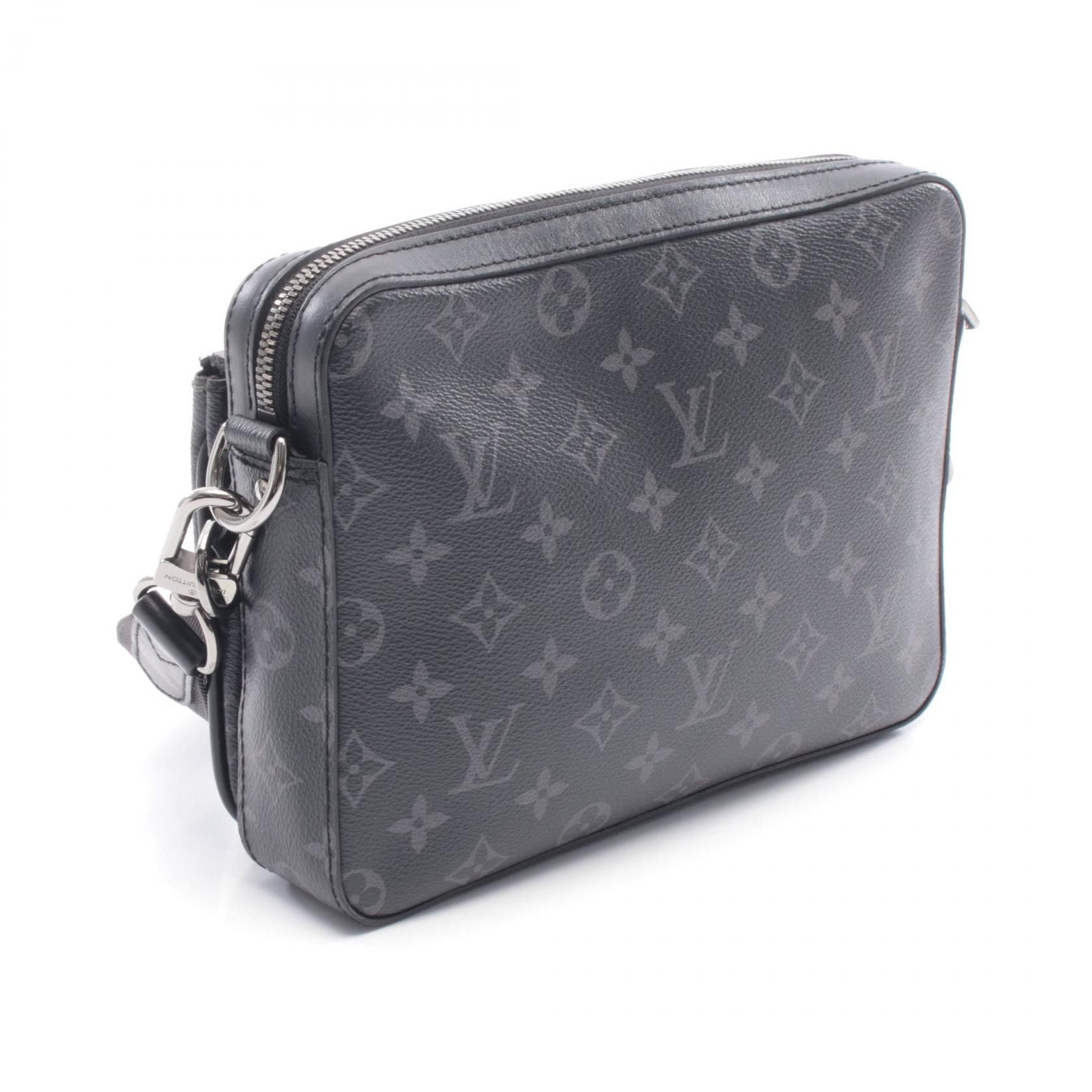 Louis Vuitton Louis Vuitton Louis Vuitton Trio Messenger Monogram Eclipse Shoulder Bag Textile Shoulder Bag M69443 DUTY FREE for USA Size ONE SIZE - 2 Thumbnail