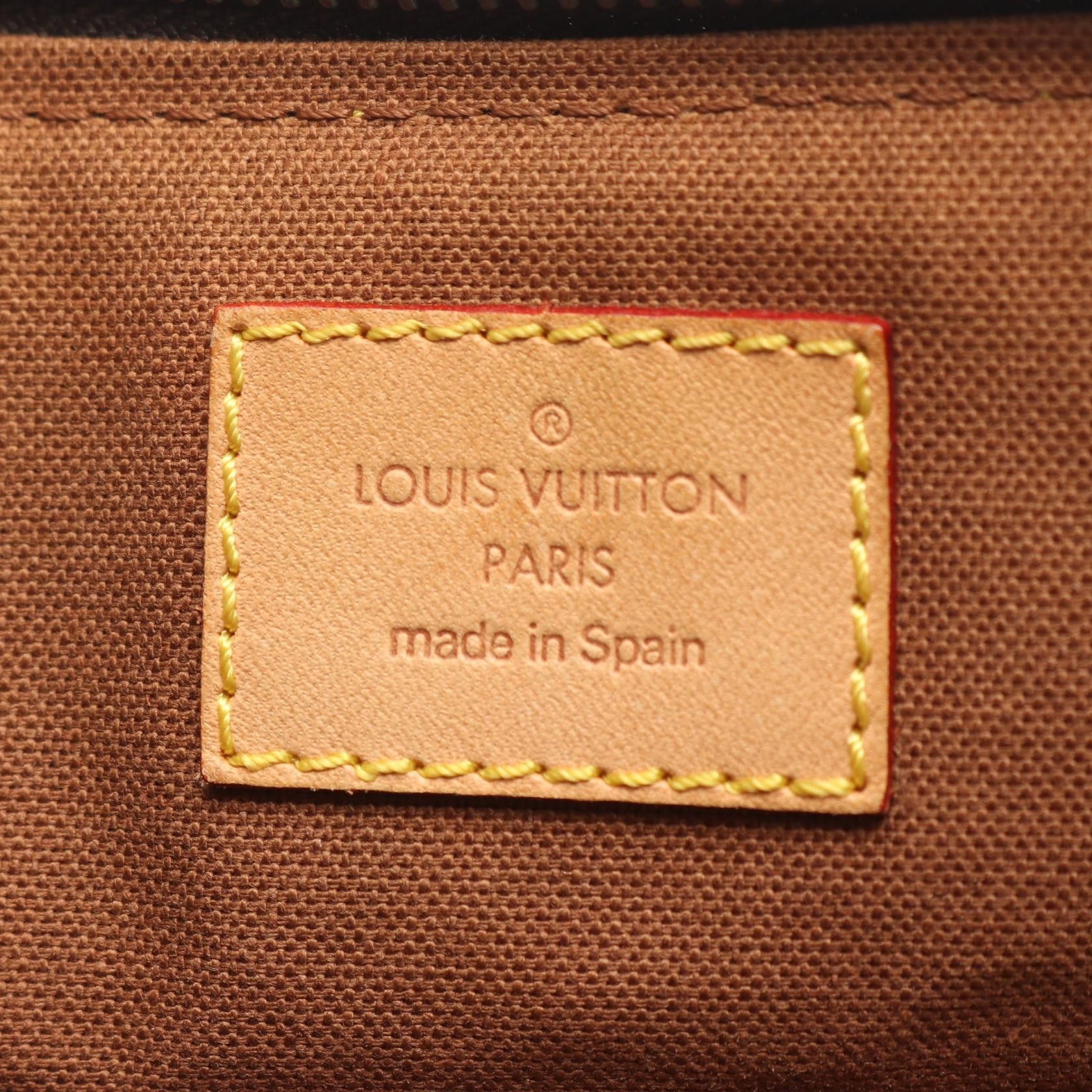 Louis Vuitton Louis Vuitton Louis Vuitton Tulum GM Monogram Coated Canvas Leather Shoulder Bag Textile Shoulder Bag M40075 DUTY FREE for USA Size ONE SIZE - 4 Thumbnail