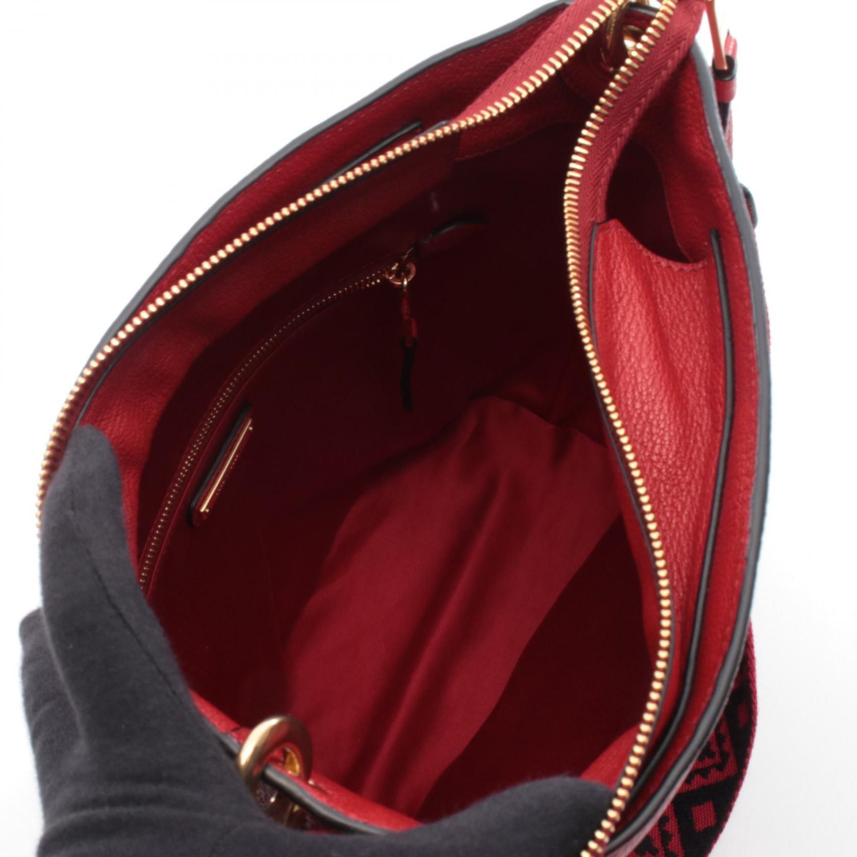 Miu Miu Miu Miu Miu Miu MADRAS Leather Shoulder Bag Leather Shoulder Bag DUTY FREE for USA Size ONE SIZE - 3 Thumbnail