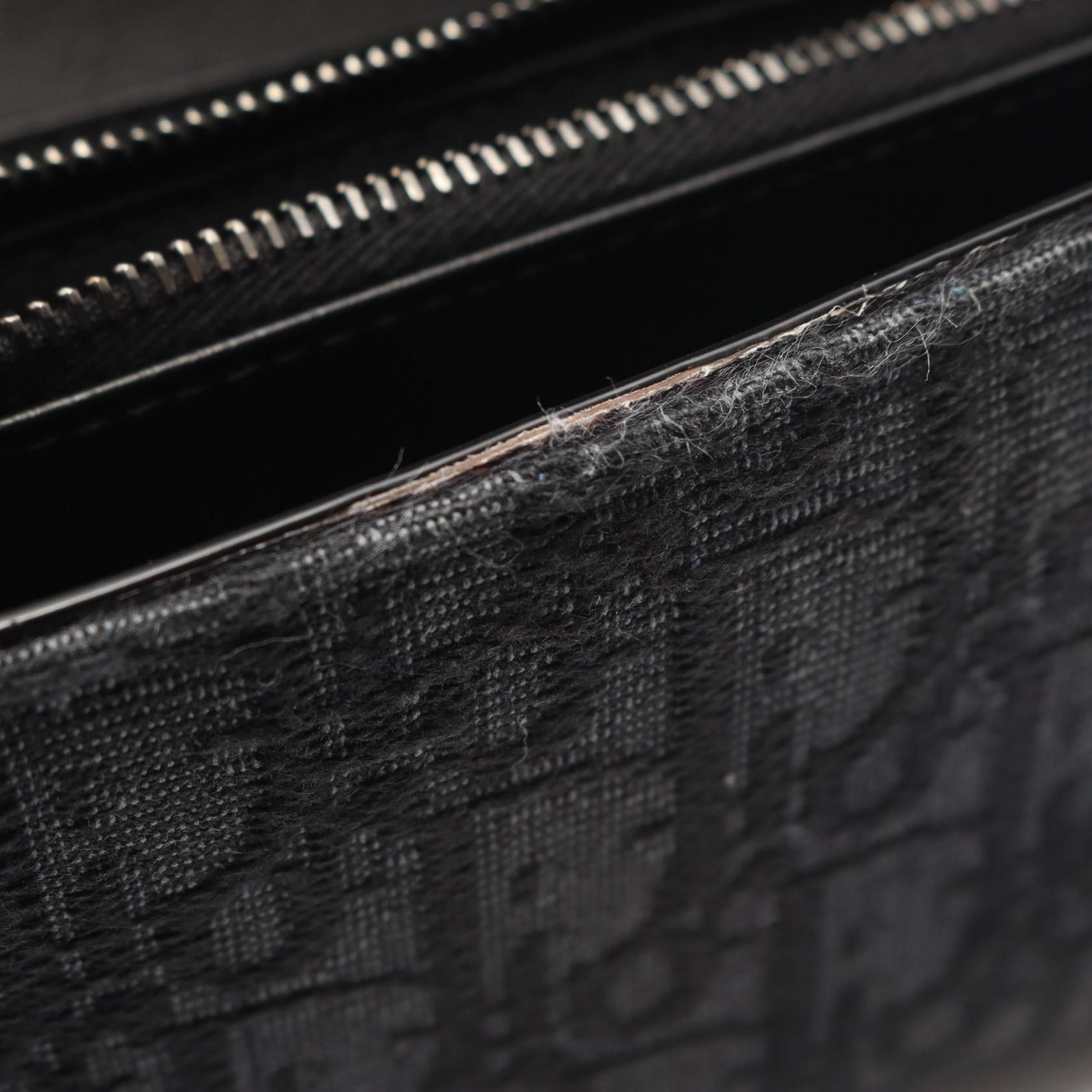 Dior Dior Dior Oblique Jacquard long bifold wallet Textile Long Wallet DUTY FREE for USA Size ONE SIZE - 6 Thumbnail