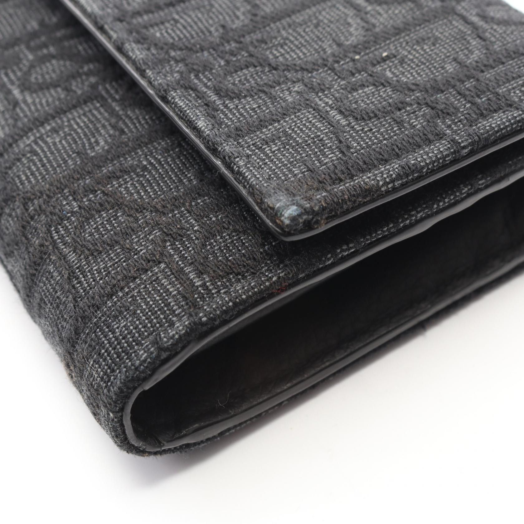 Dior Dior Dior Oblique Jacquard long bifold wallet Textile Long Wallet DUTY FREE for USA Size ONE SIZE - 10 Thumbnail