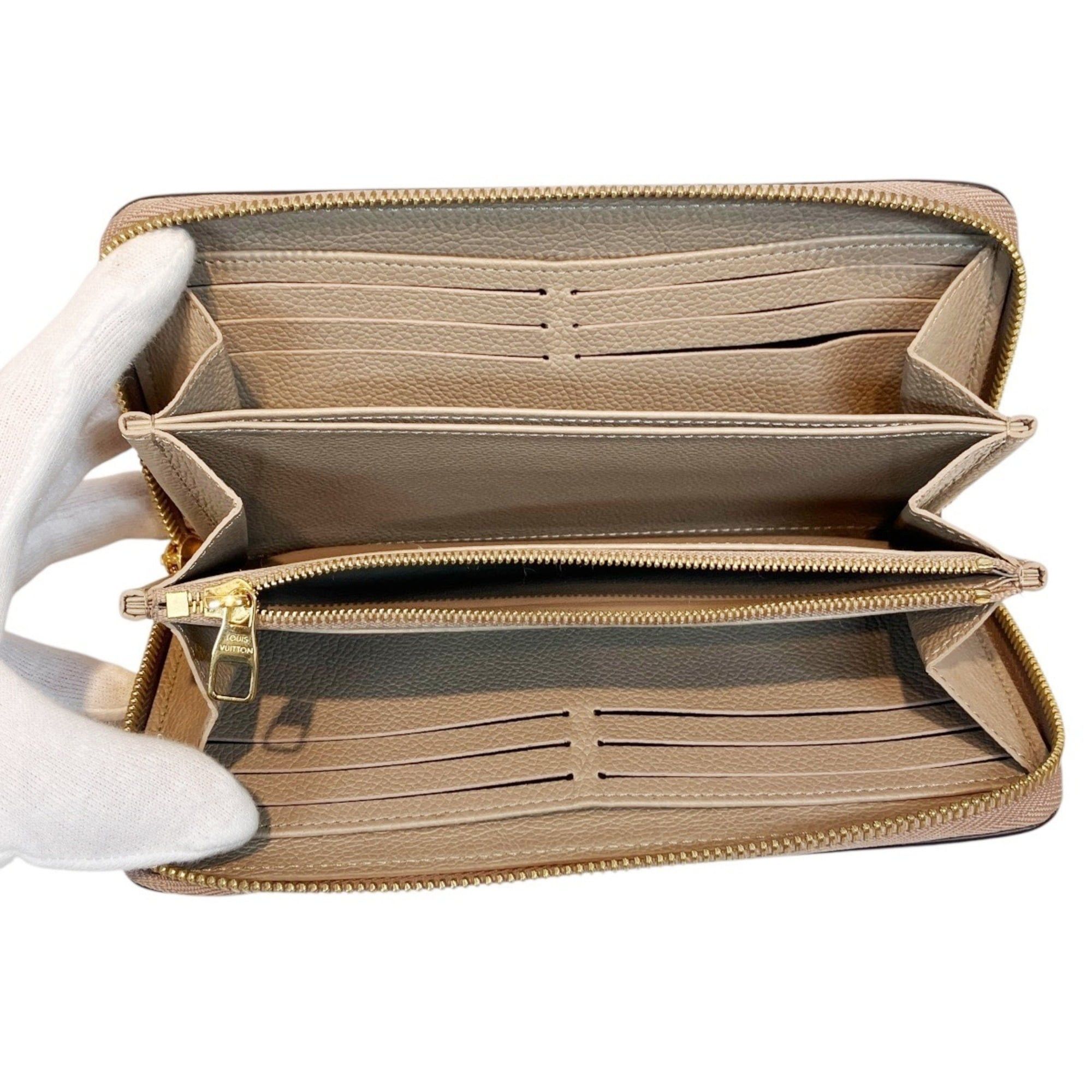 Louis Vuitton Louis Vuitton Zippy Wallet Long Monogram Empreinte Leather M69794 Size ONE SIZE - 3 Thumbnail
