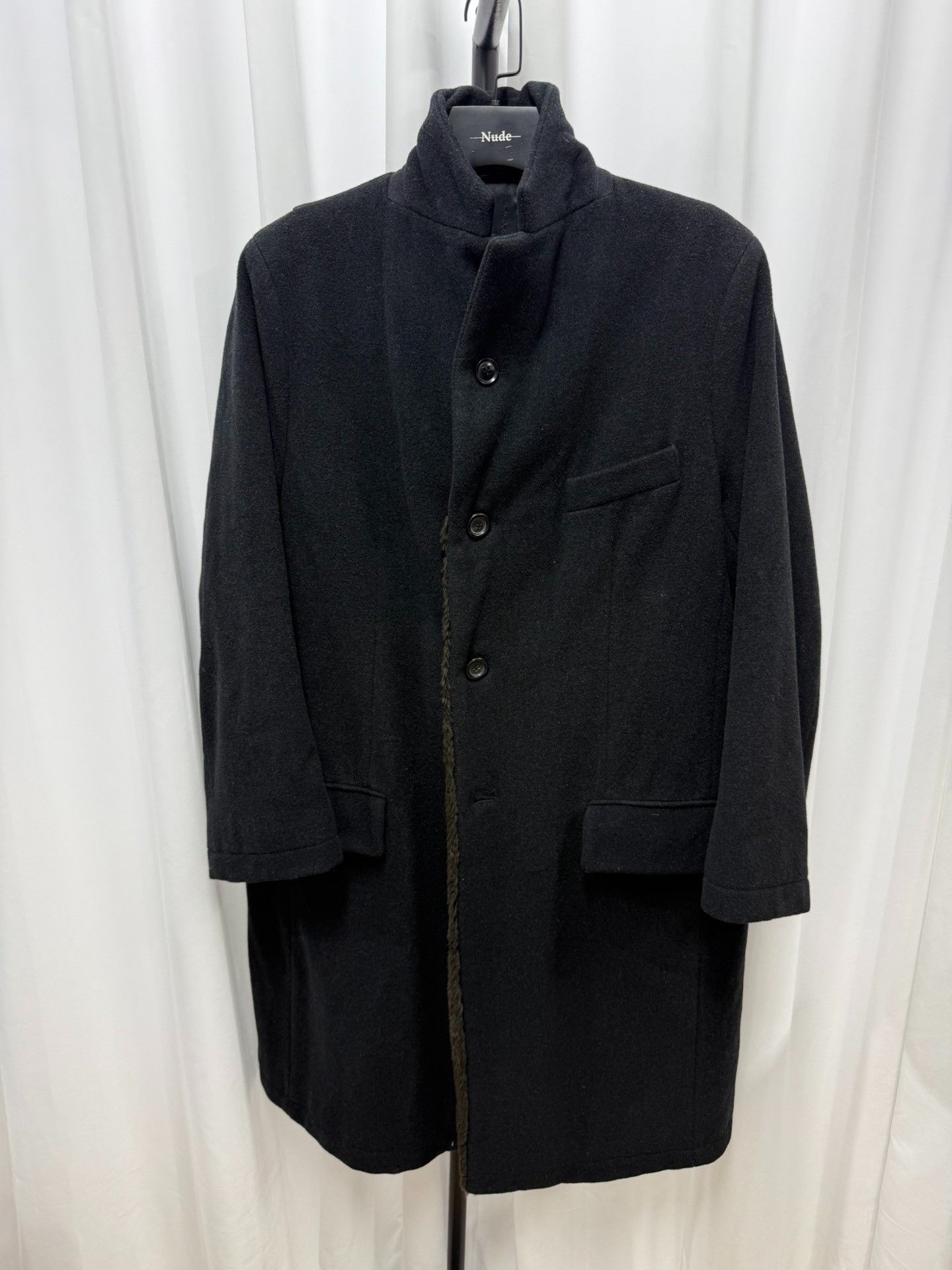 Dries Van Noten Dries Van Noten Fur Collar Loose Coat Size US S / EU 44-46 / 1 - 9 Thumbnail