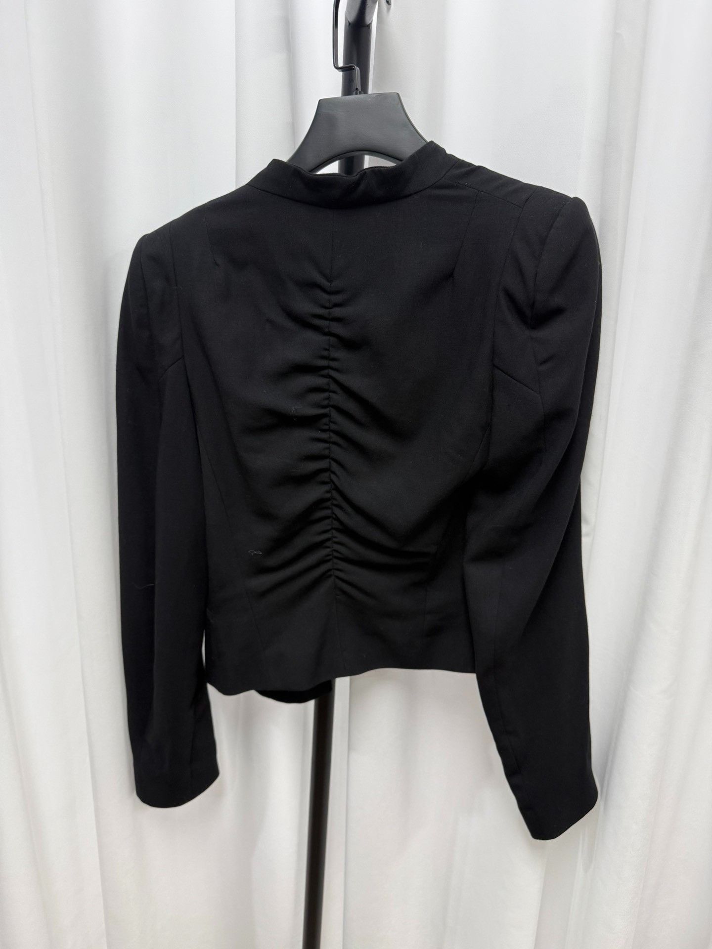 Ann Demeulemeester Ann Demeulemeester Pleated Square Shoulder Blazer Size US M / EU 48-50 / 2 - 5 Thumbnail