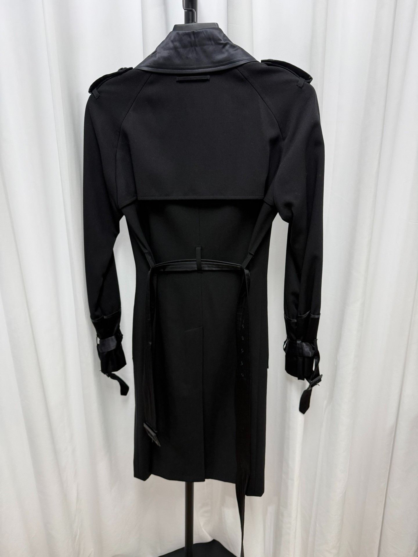 Jean Paul Gaultier Jean Paul Gaultier Silk Ruffle Coat Size S / US 4 / IT 40 - 6 Thumbnail