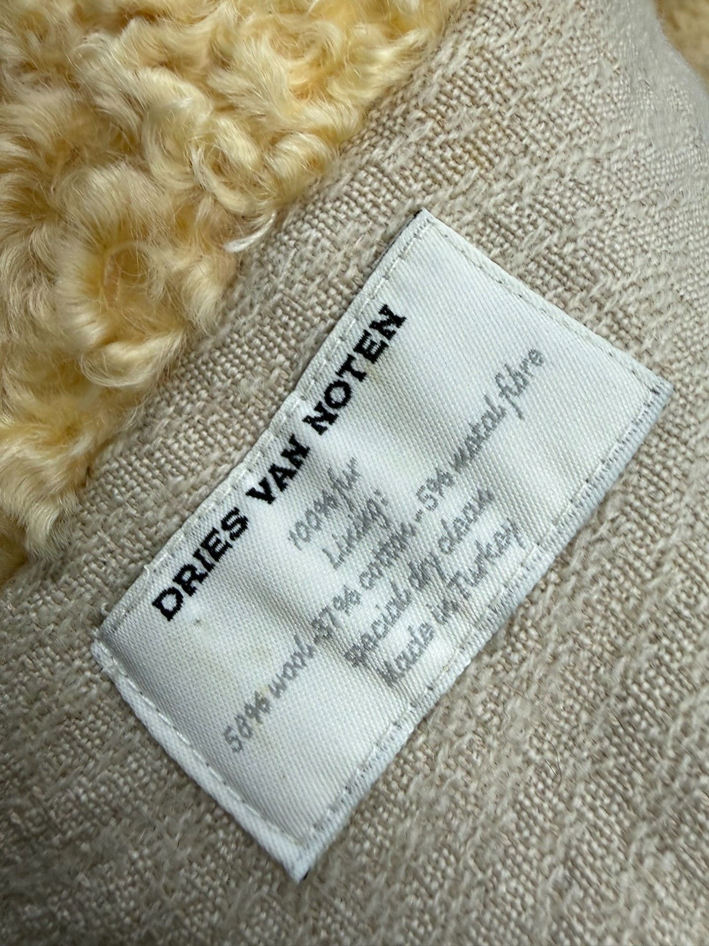 Dries Van Noten Dries van Noten Fur Jacket Scarf Set Size M / US 6-8 / IT 42-44 - 6 Thumbnail