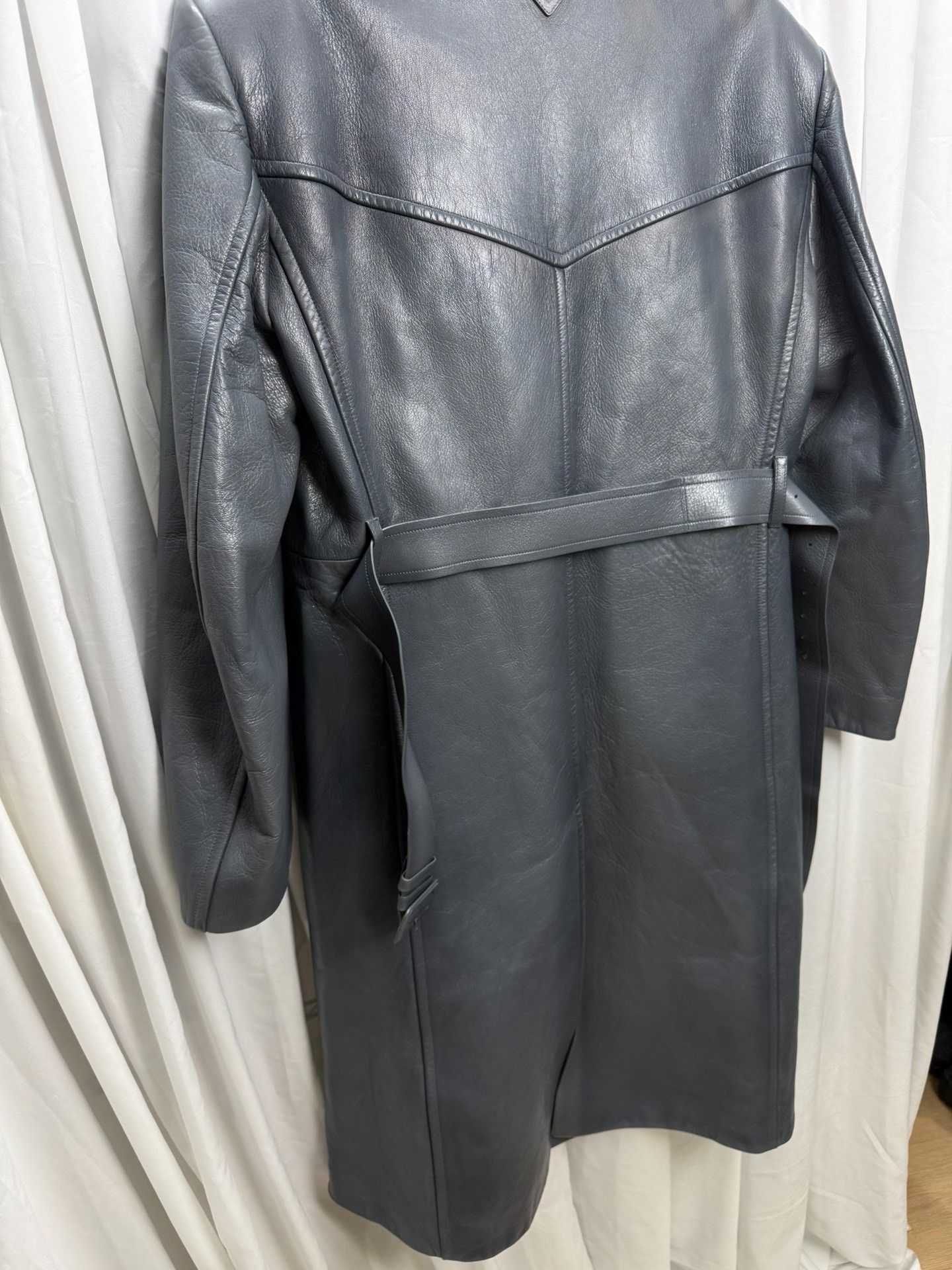 Raf Simons Prada Raf Simons Distressed Leather Jacket Size US S / EU 44-46 / 1 - 7 Thumbnail