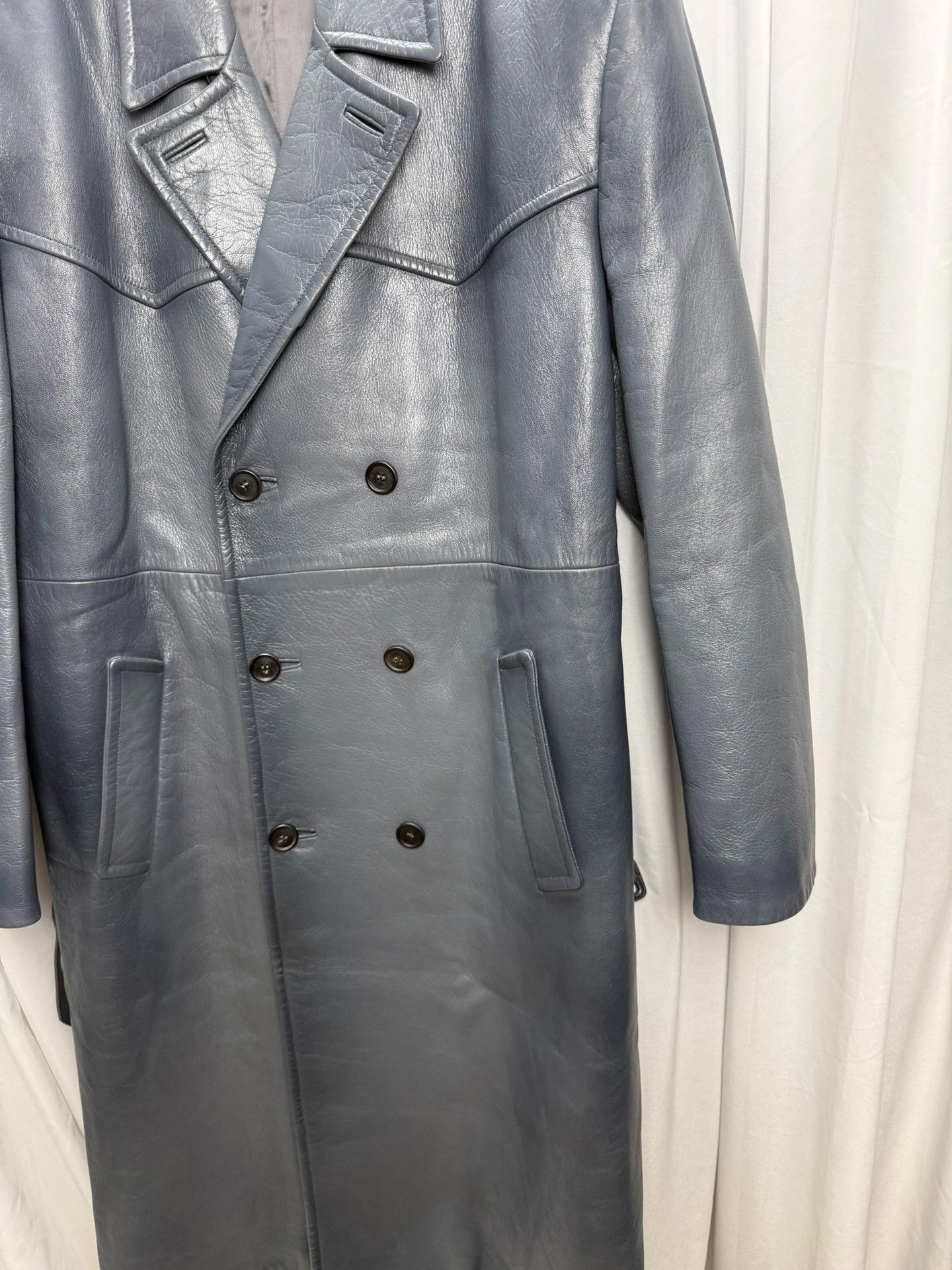 Raf Simons Prada Raf Simons Distressed Leather Jacket Size US S / EU 44-46 / 1 - 3 Thumbnail