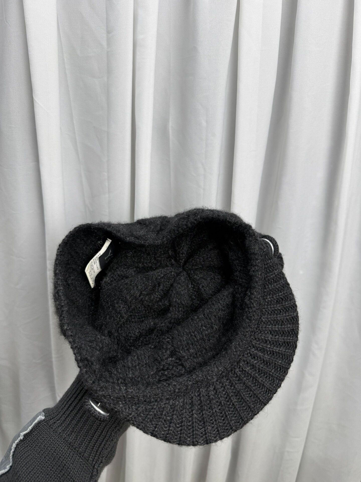 Other Yohji Yamamoto Y's Wool Knit Hat Size ONE SIZE - 9 Thumbnail