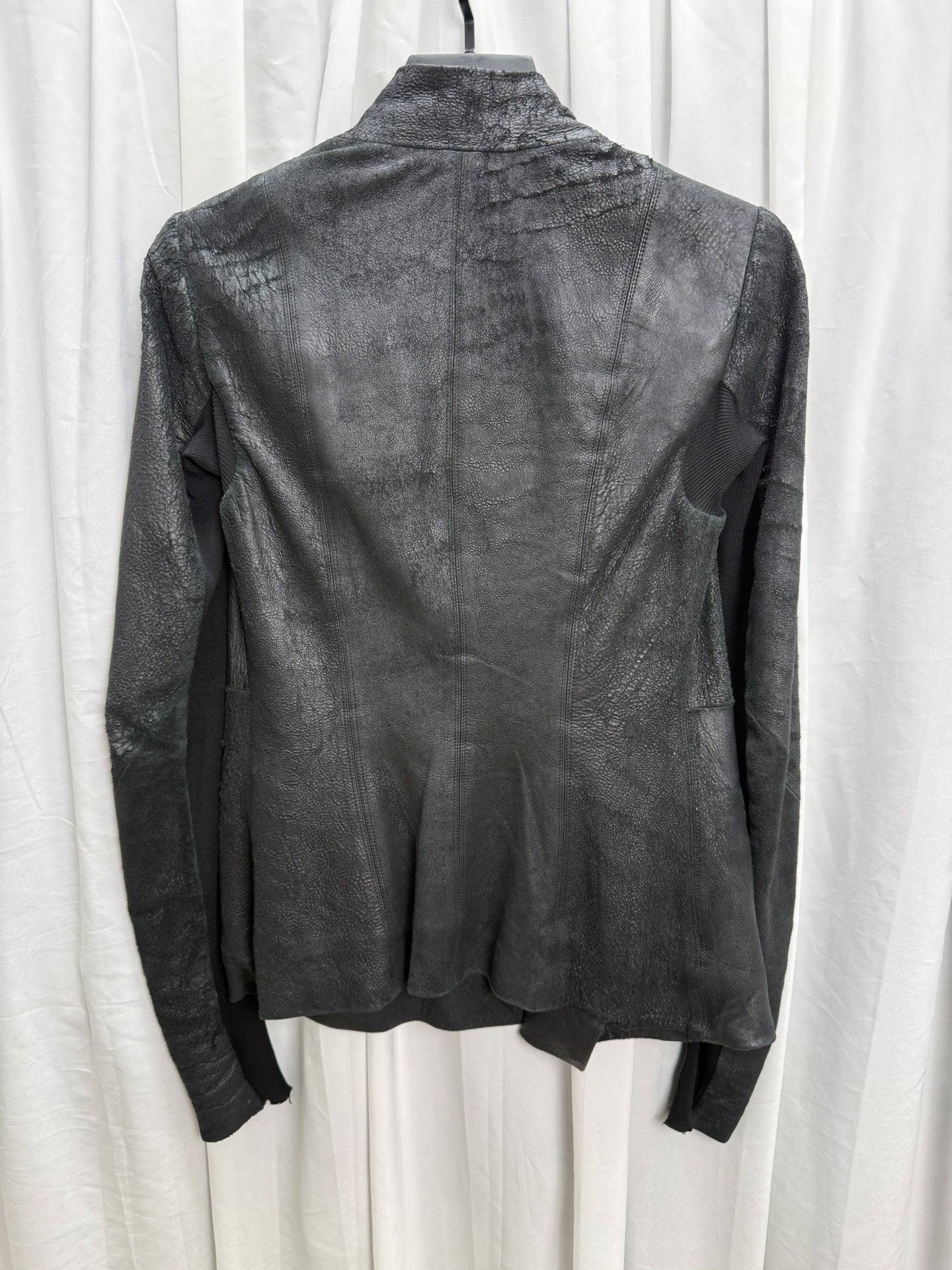 Rick Owens Rick Owens Suede Distressed Biker Jacket Size US M / EU 48-50 / 2 - 6 Thumbnail