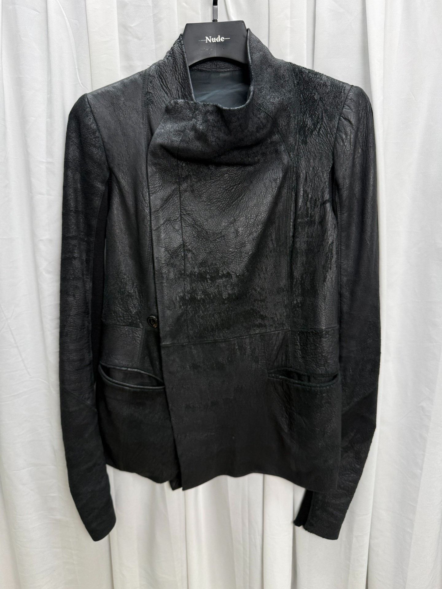 Rick Owens Rick Owens Suede Distressed Biker Jacket Size US M / EU 48-50 / 2 - 5 Thumbnail
