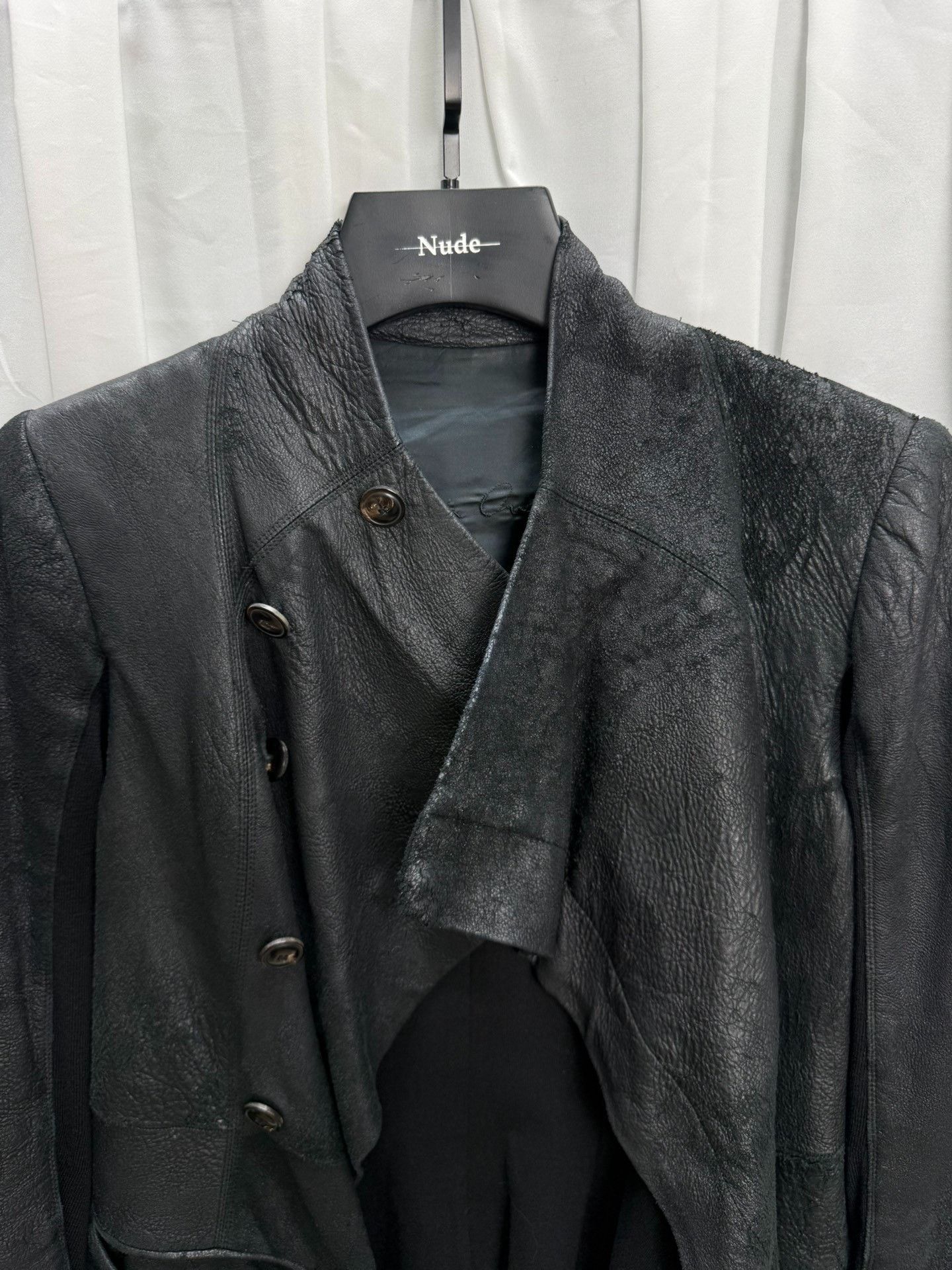 Rick Owens Rick Owens Suede Distressed Biker Jacket Size US M / EU 48-50 / 2 - 4 Thumbnail