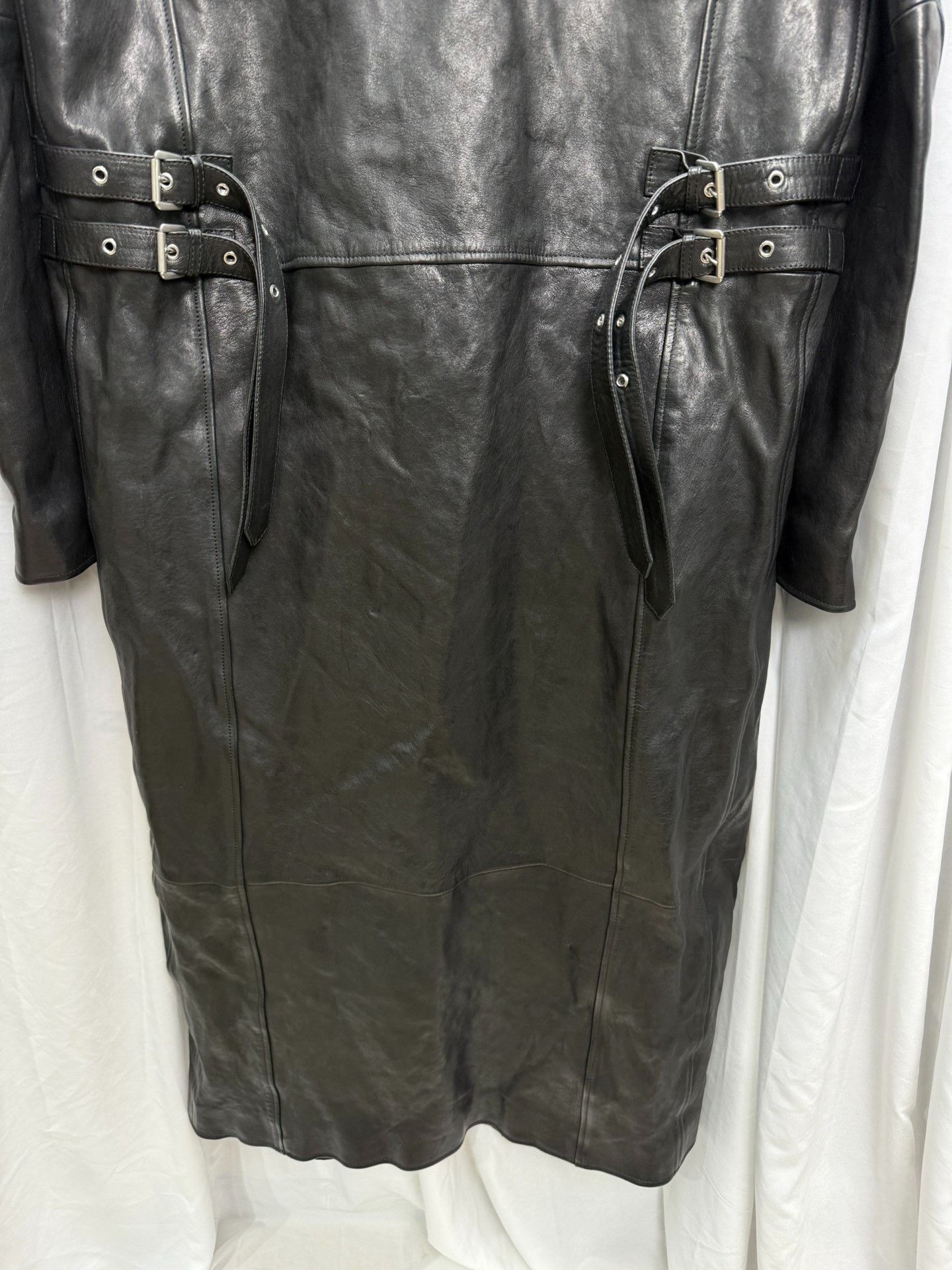Ann Demeulemeester Ann Demeulemeester 24AW Long Biker Coat Size US M / EU 48-50 / 2 - 7 Thumbnail