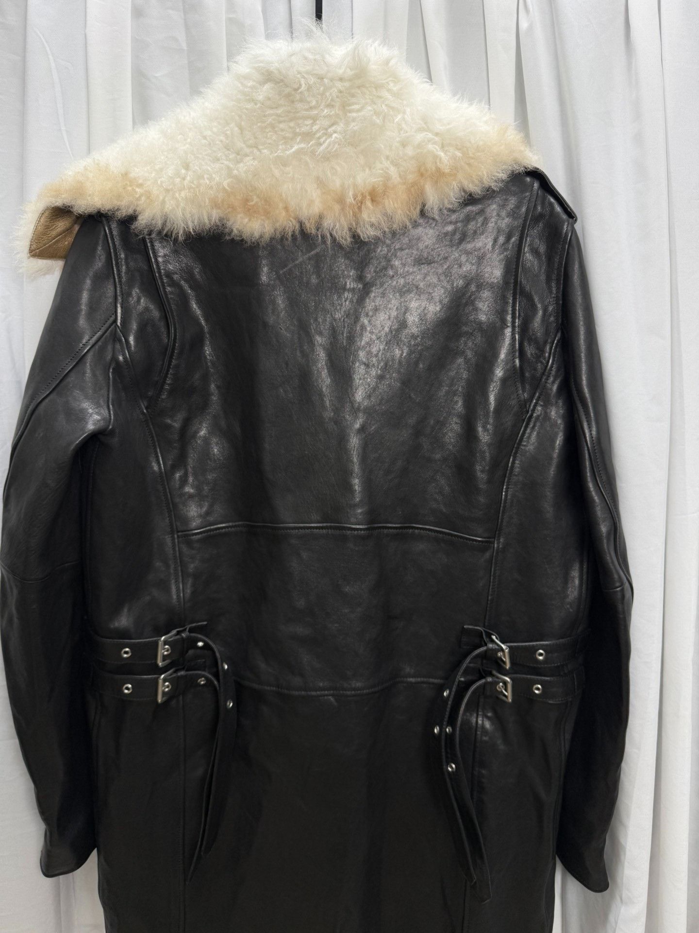 Ann Demeulemeester Ann Demeulemeester 24AW Long Biker Coat Size US M / EU 48-50 / 2 - 6 Thumbnail