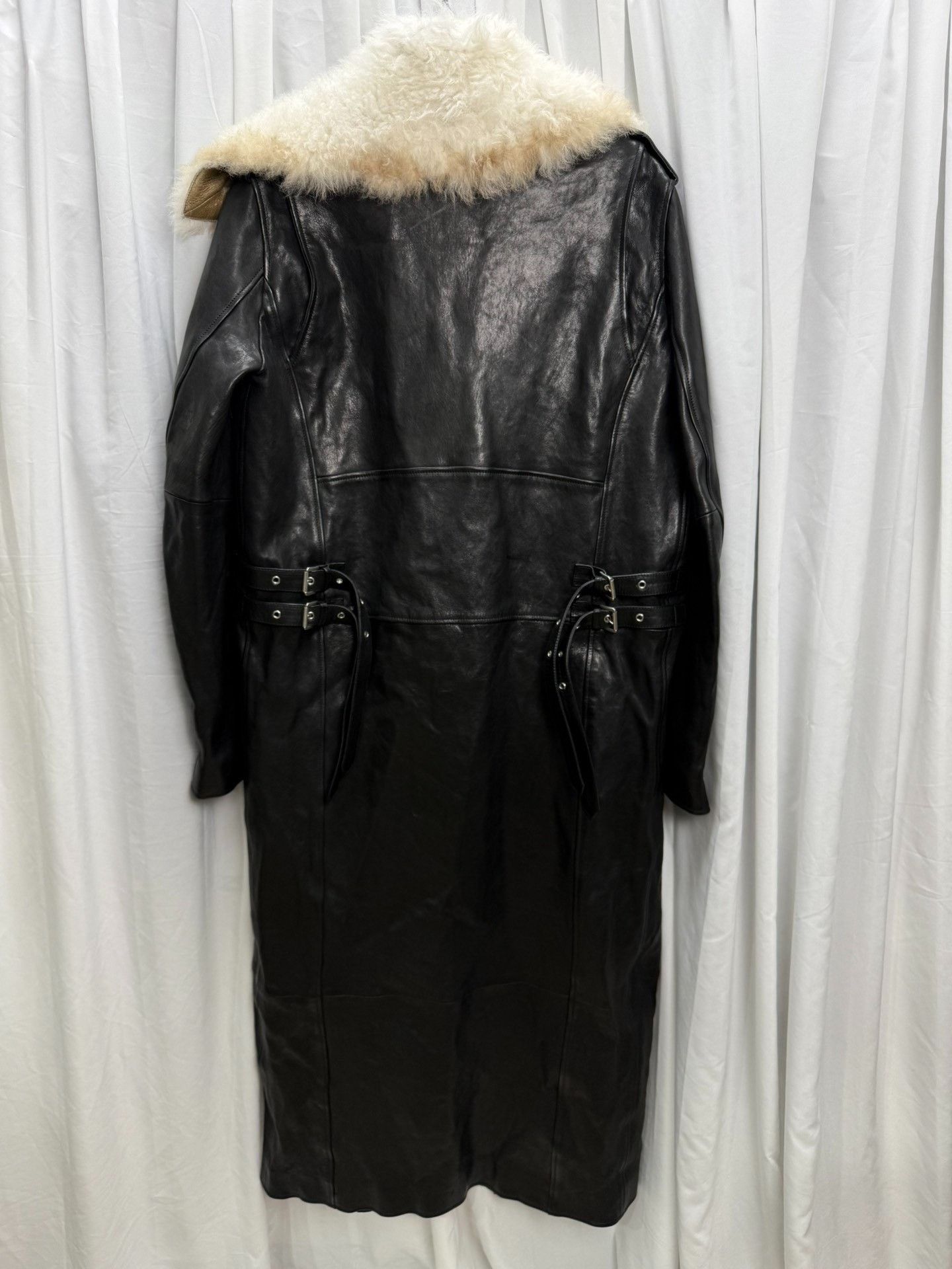 Ann Demeulemeester Ann Demeulemeester 24AW Long Biker Coat Size US M / EU 48-50 / 2 - 5 Thumbnail