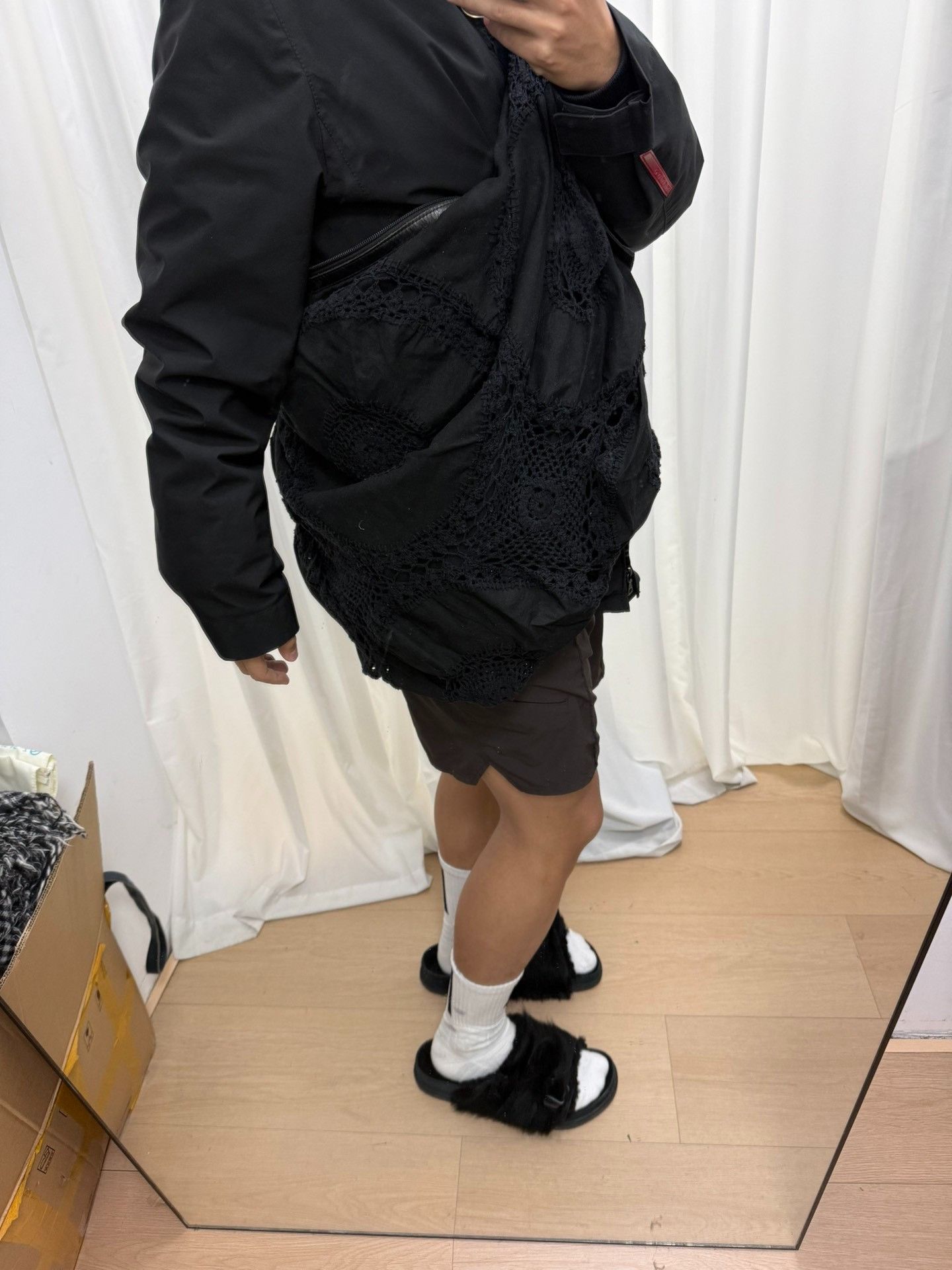 Yohji Yamamoto Yohji Yamamoto Y's Woven Dumpling Bag Size ONE SIZE - 9 Thumbnail