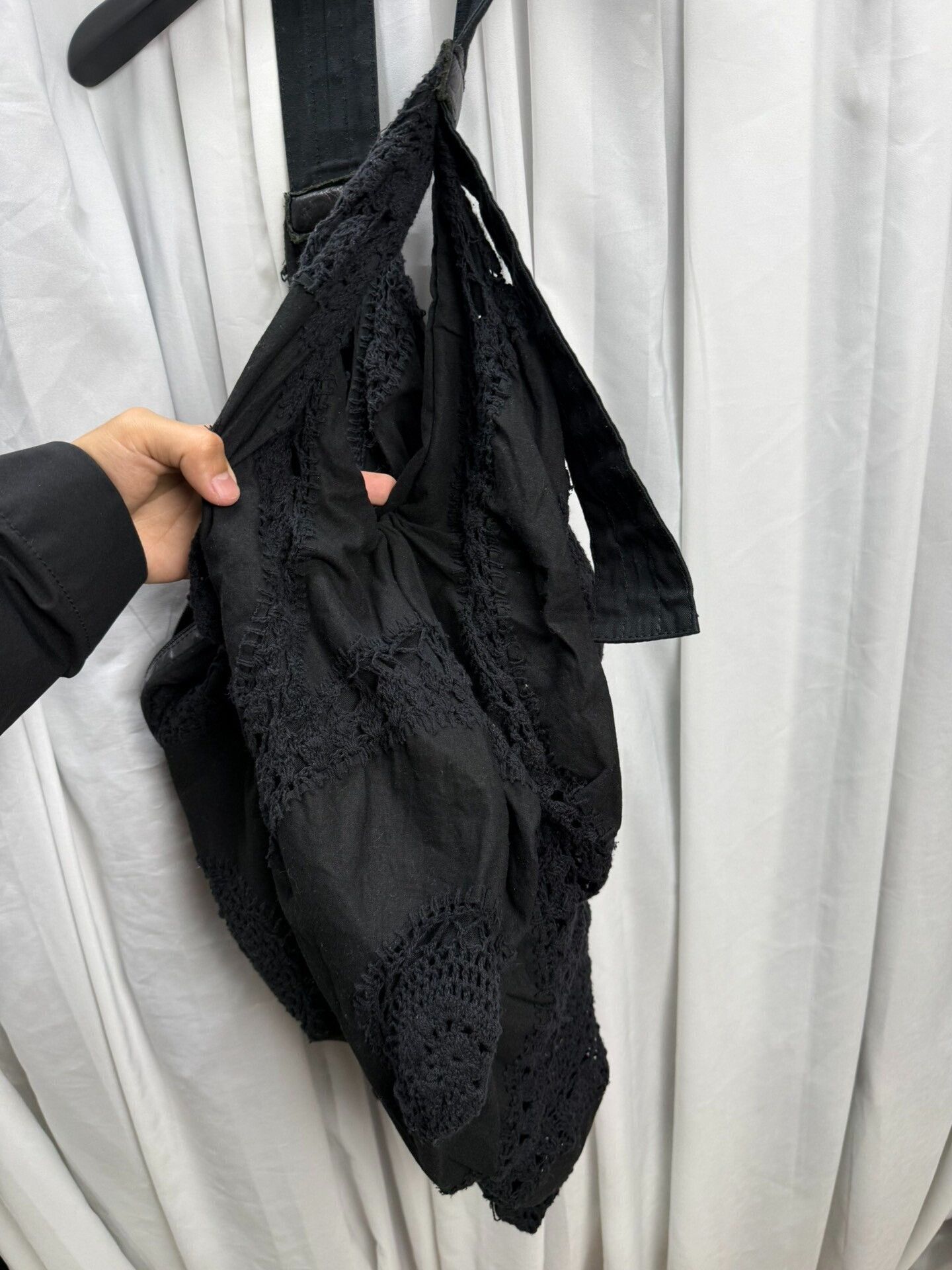 Yohji Yamamoto Yohji Yamamoto Y's Woven Dumpling Bag Size ONE SIZE - 7 Thumbnail