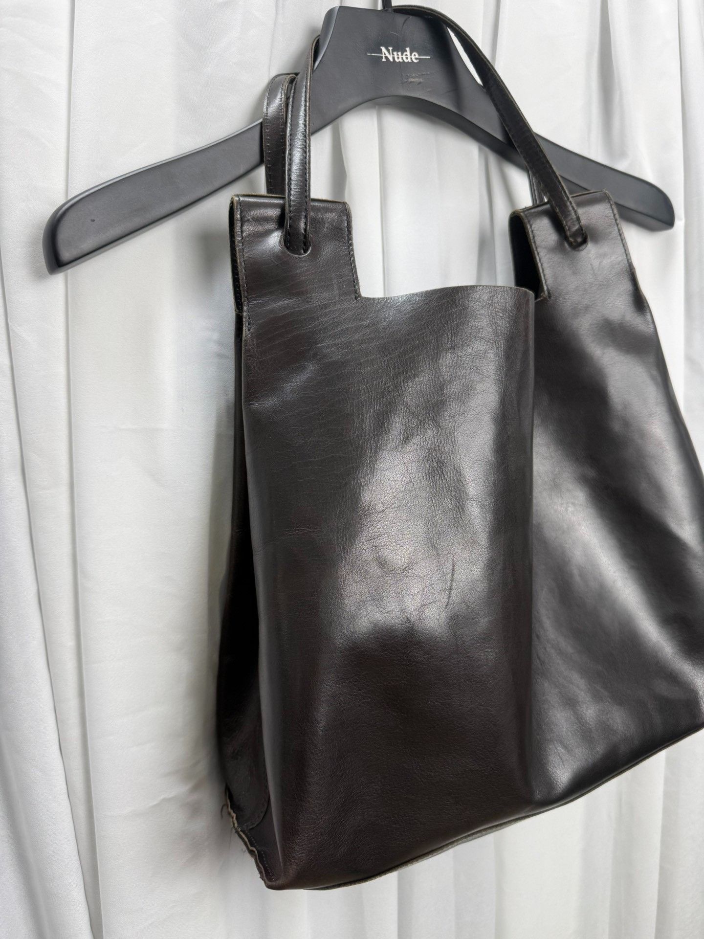 Y's Yohji Yamamoto Y's Leather Handbag Size ONE SIZE - 2 Thumbnail