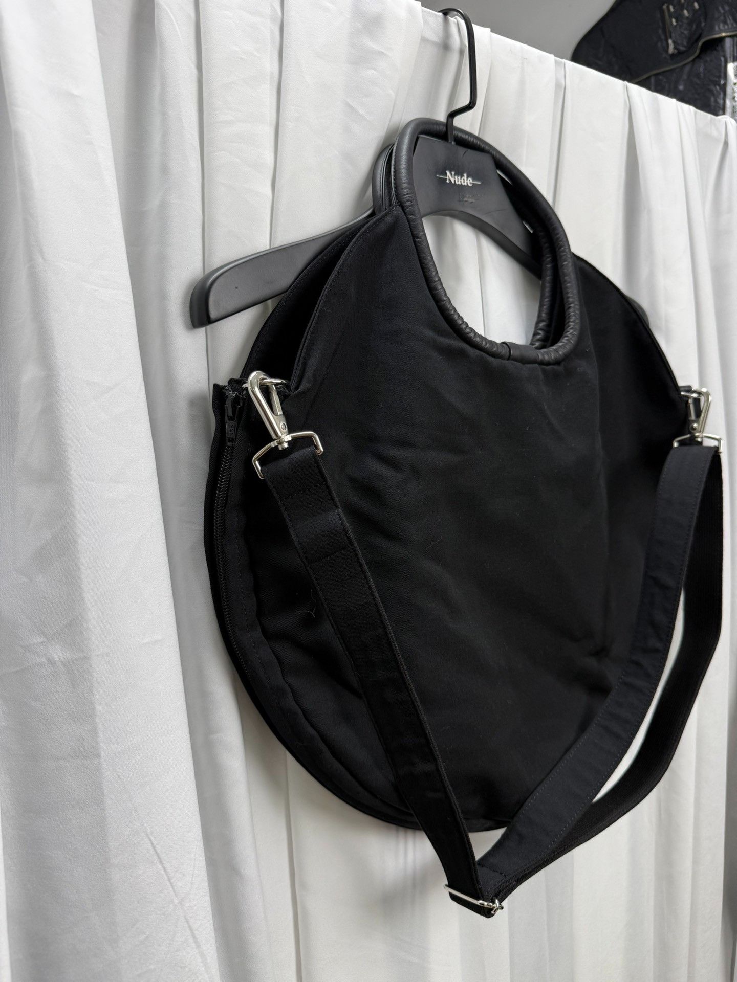 Yohji Yamamoto Yohji Yamamoto Noir Zip Ring Crossbody Bag Size ONE SIZE - 2 Thumbnail
