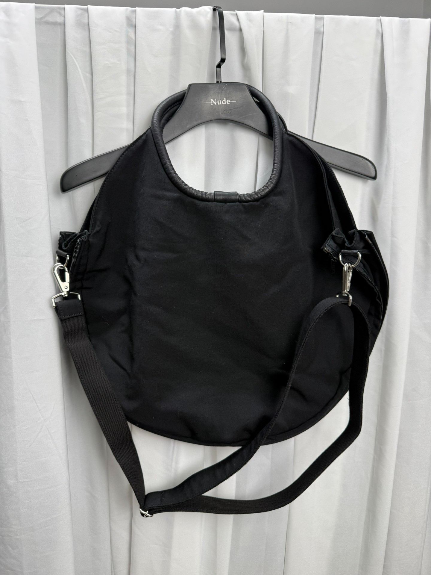 Yohji Yamamoto Yohji Yamamoto Noir Zip Ring Crossbody Bag Size ONE SIZE - 7 Thumbnail