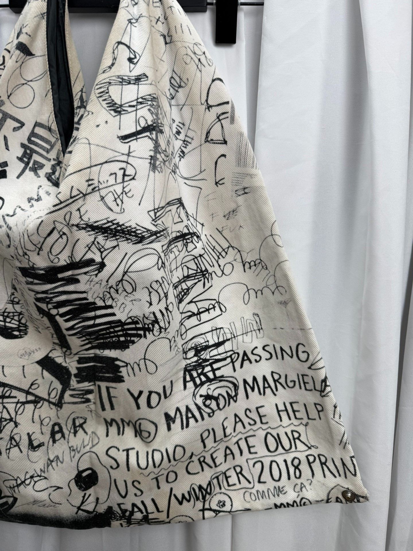 MM6 Maison Margiela MM6 Graffiti Tote Size ONE SIZE - 3 Thumbnail