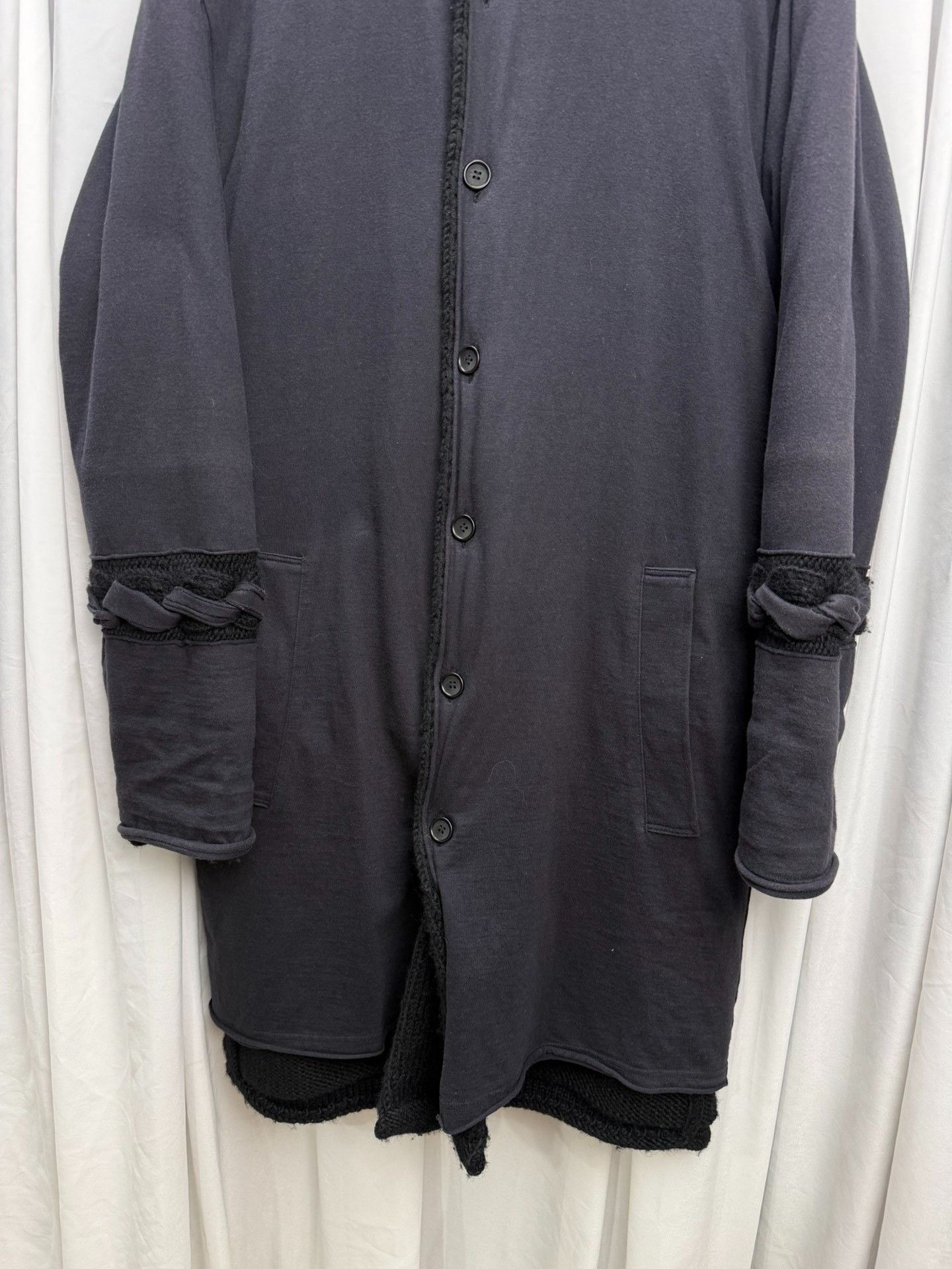 Yohji Yamamoto Yohji Yamamoto Pour Homme Wool Strap Coat Size US L / EU 52-54 / 3 - 3 Thumbnail